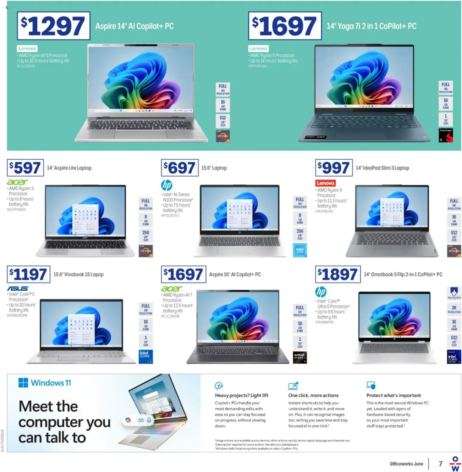 Officeworks catalogue - 28/05/2026 > weekly / monthly specials - Catalogue valid from 28 May to 30 June 2026 - page 7