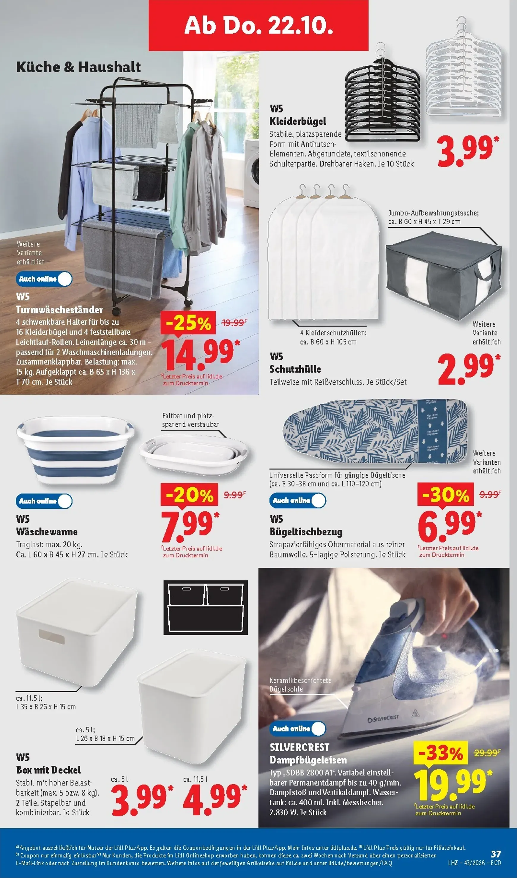 Lidl - Angebot der Woche Prospekt nächste Woche – von Montag 19.10.2026 bis Samstag 24.10.2026 von 19. Oktober bis 24. Oktober 2026 - Prospekt seite 29
