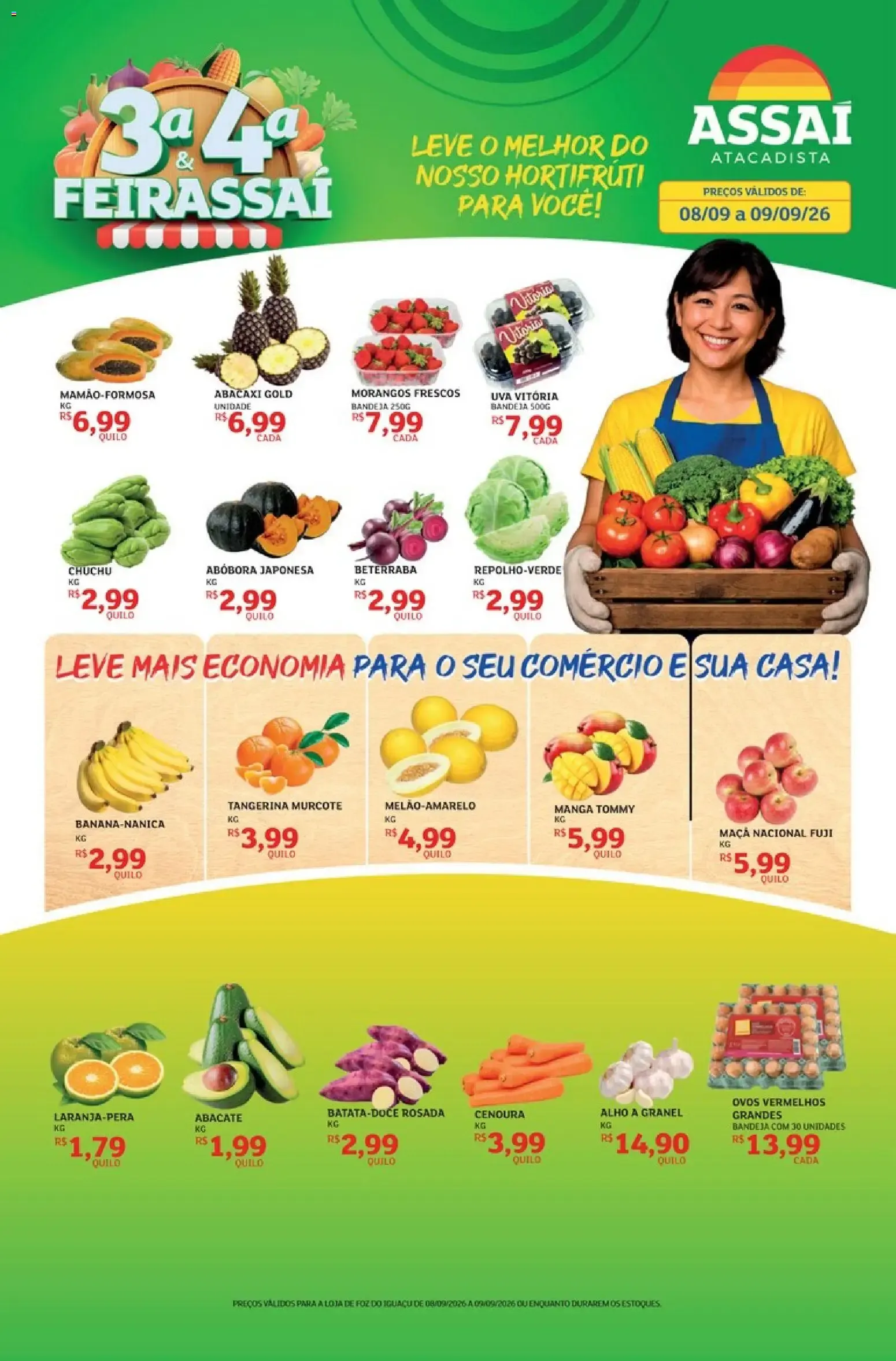 Assaí Atacadista ofertas - PR de 08/09/2026 | Promoções Online