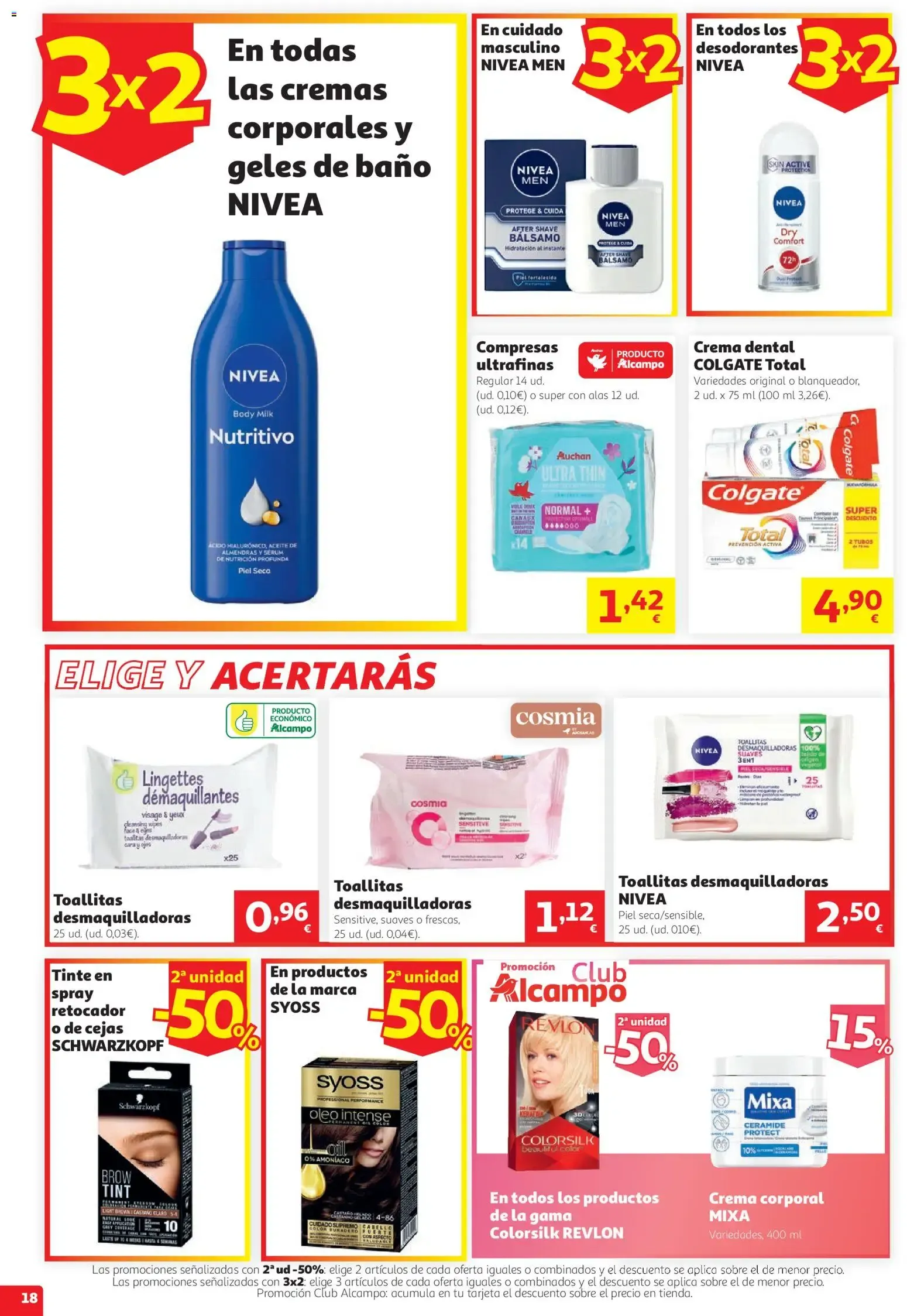 Catálogo de Alcampo: Ofertas desde 1€ y 2x1 en Renova 10 de septiembre al 23 de septiembre 2026 - Página 18
