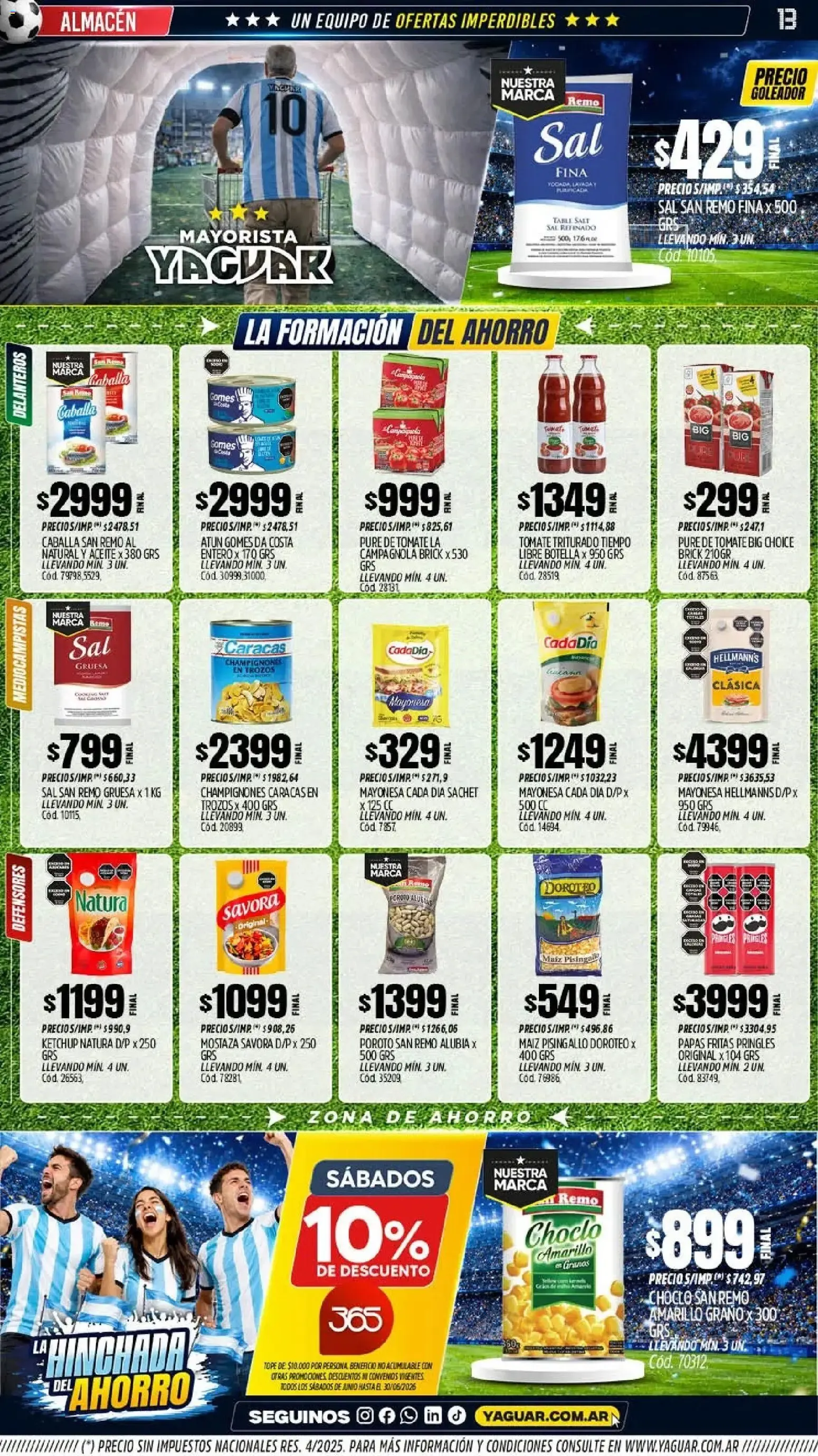 Ofertas de Yaguar catálogo del 15/06/2026 - 21/06/2026 15 de junio al 21 de junio 2026 - Página 12 del catálogo