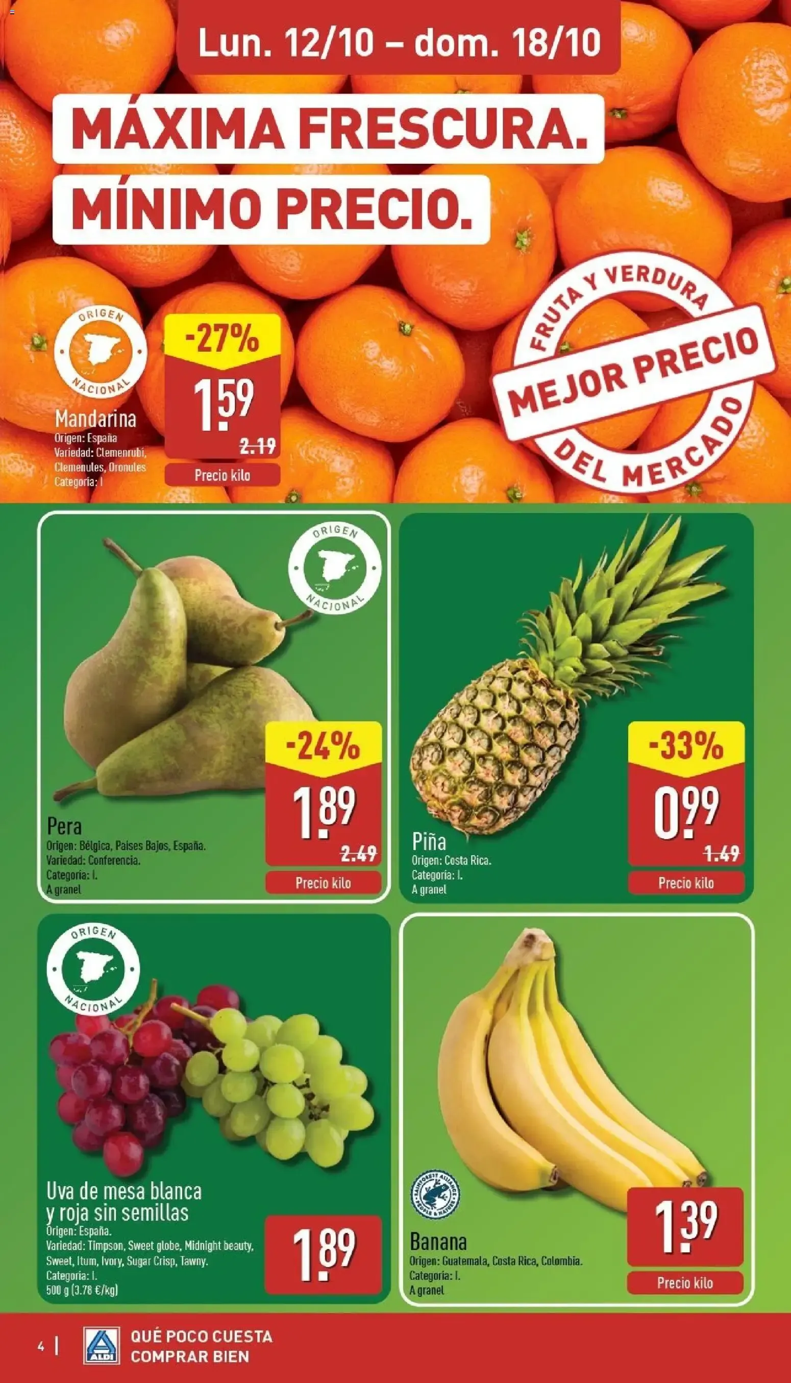 Catálogo de Aldi folleto Baleares del 12/10/2026 | Catálogo 12 de octubre al 18 de octubre 2026 - Página 4