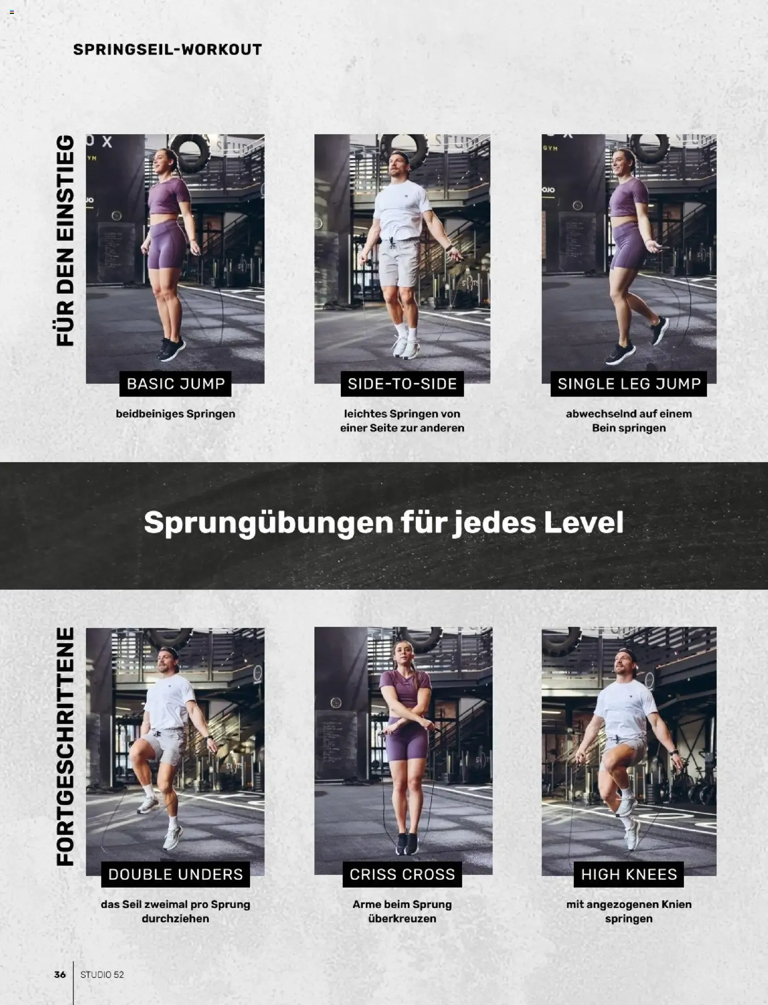 HOME OF STUDIO 52 TRAINING von 26. Januar bis 30. August 2026 - Prospekt seite 35