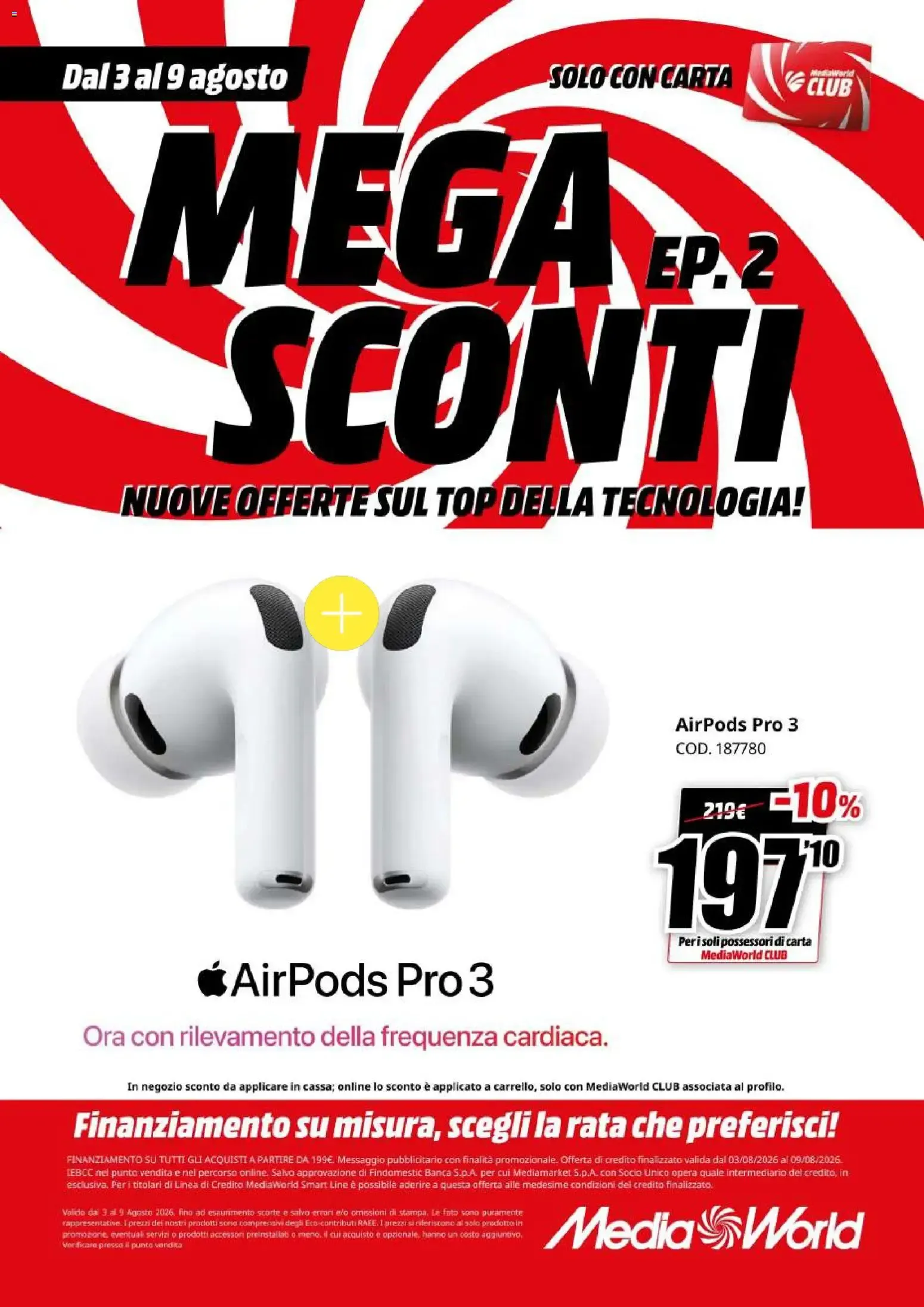 MEGA SCONTI EP.2 da 3 agosto a 9 agosto di 2026 - Pagina del volantino 14
