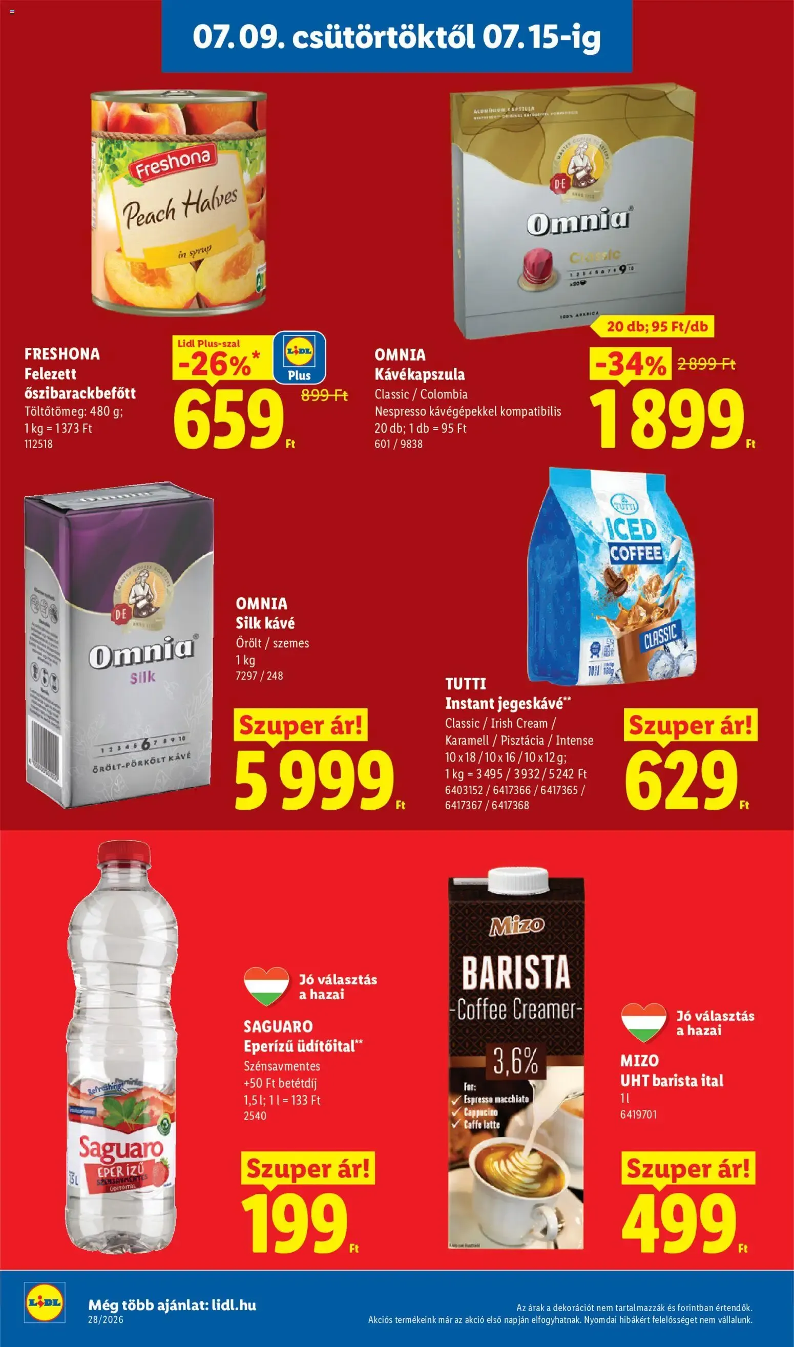 Katalógus Lidl akciós újság - 2026.07.09. -tól/töl > akció, lapozható szórólap 🛍️ július 9.-tól július 15.-ig 2026. - Oldal 16