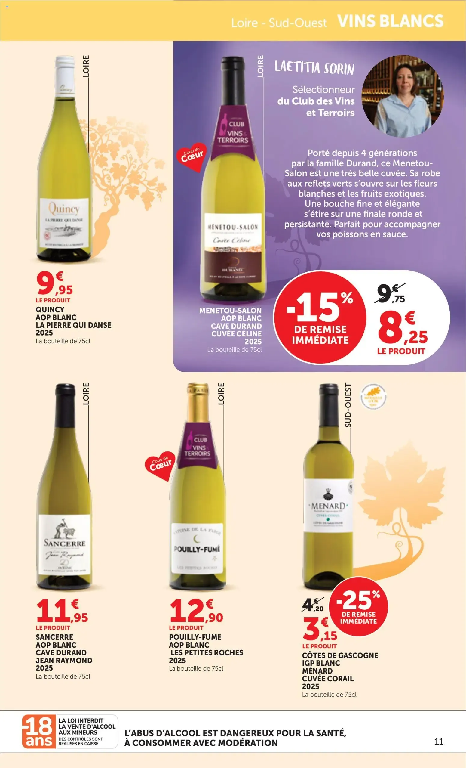 bi1 Foire aux vins supermarché à partir du 22/09/2026 - promo en ligne du 22 septembre au 4 octobre 2026 - Catalogue page 11