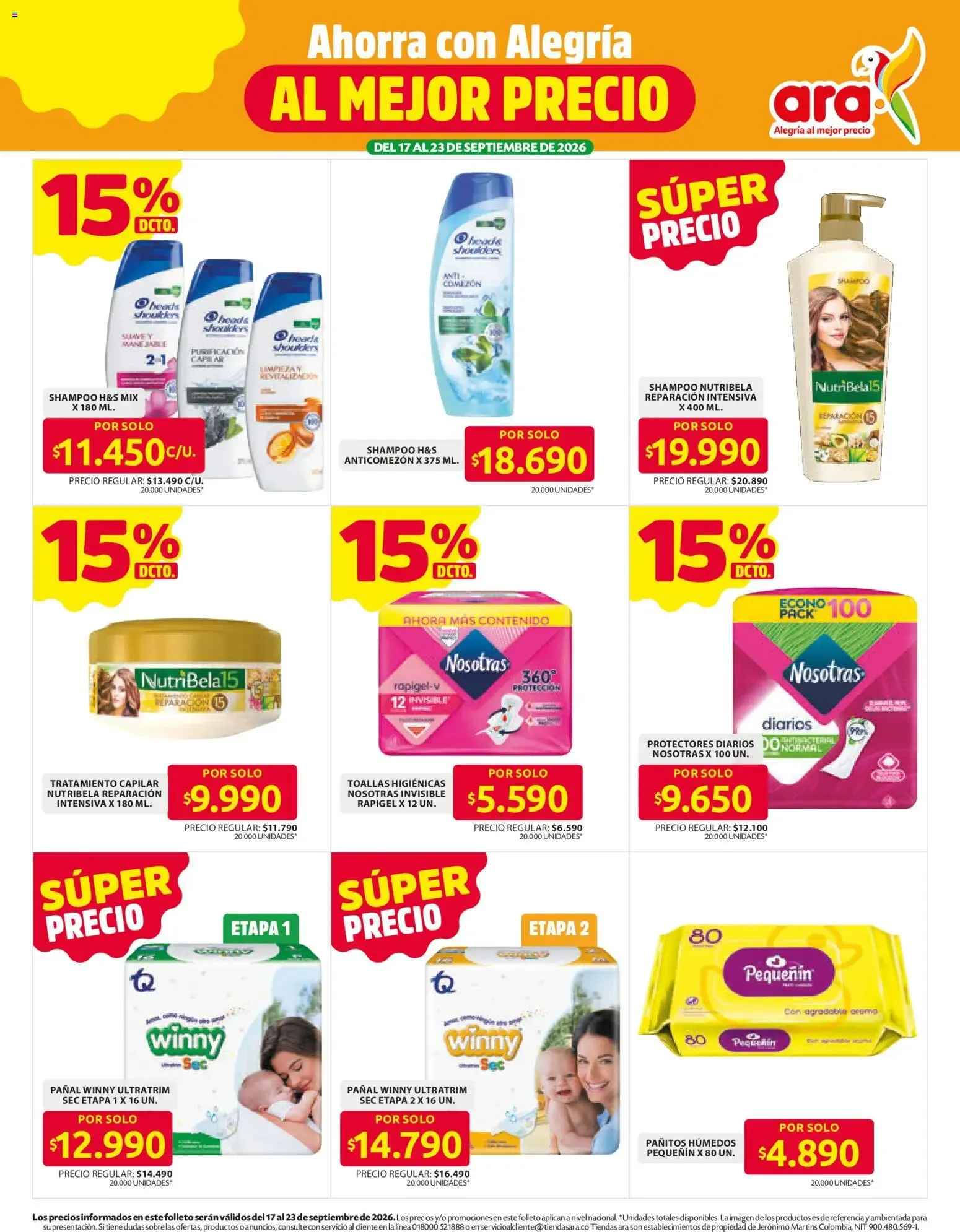 Catalogo de Ara catálogo desde el 17/09/2026 > Revistas Septiembre 17 de septiembre al 23 de septiembre 2026 - Pag 12