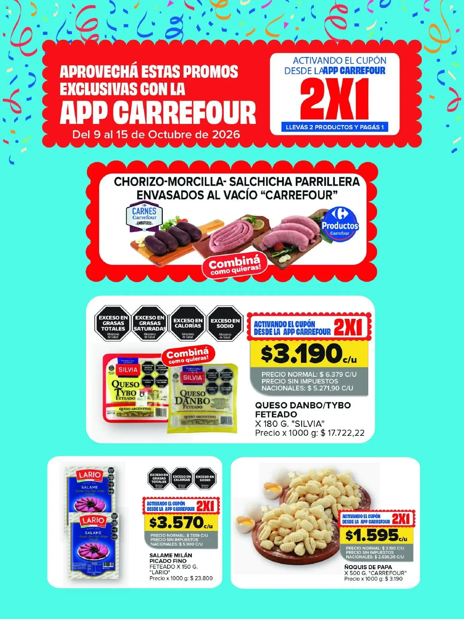 Ofertas de Carrefour Maxi catálogo del 09/10/2026 - 15/10/2026 9 de octubre al 15 de octubre 2026 - Página 3 del catálogo