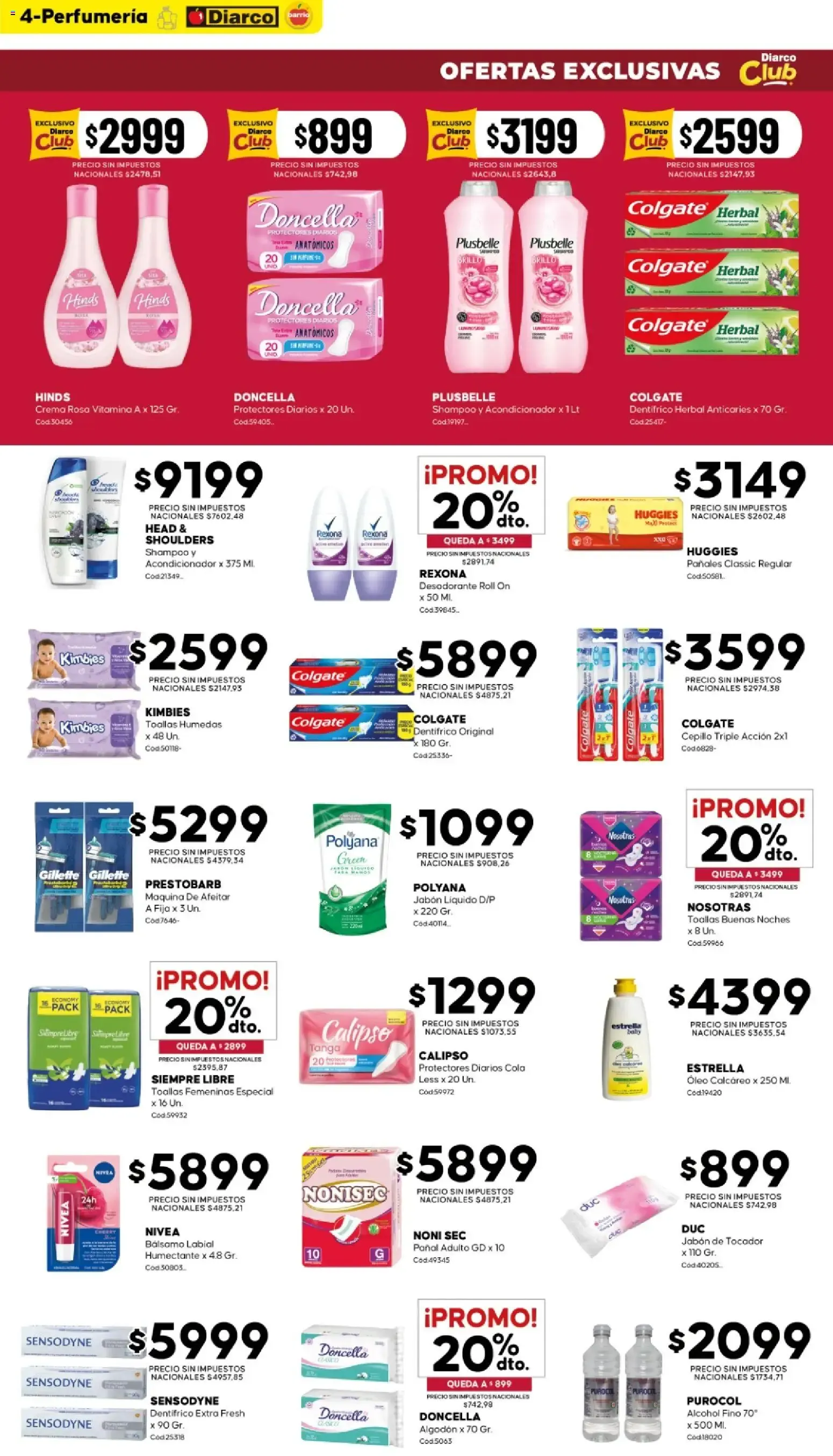 Ofertas de Diarco - OFERTAS DIARCO BARRIO del 26/10/2026 - 30/10/2026 26 de octubre al 30 de octubre 2026 - Página 4 del catálogo