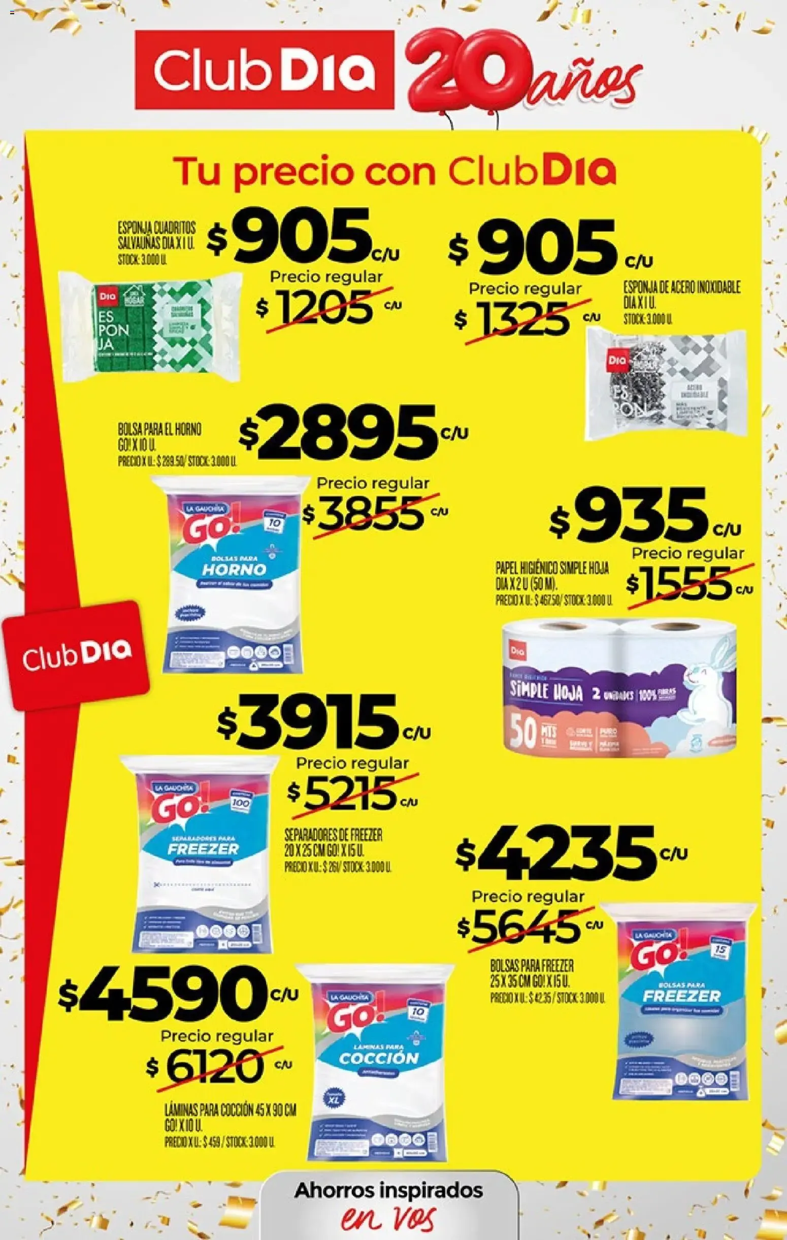 Ofertas de Club Dia 20 años - Tu precio con Club Dia 21 de octubre al 26 de octubre 2026 - Página 38 del catálogo