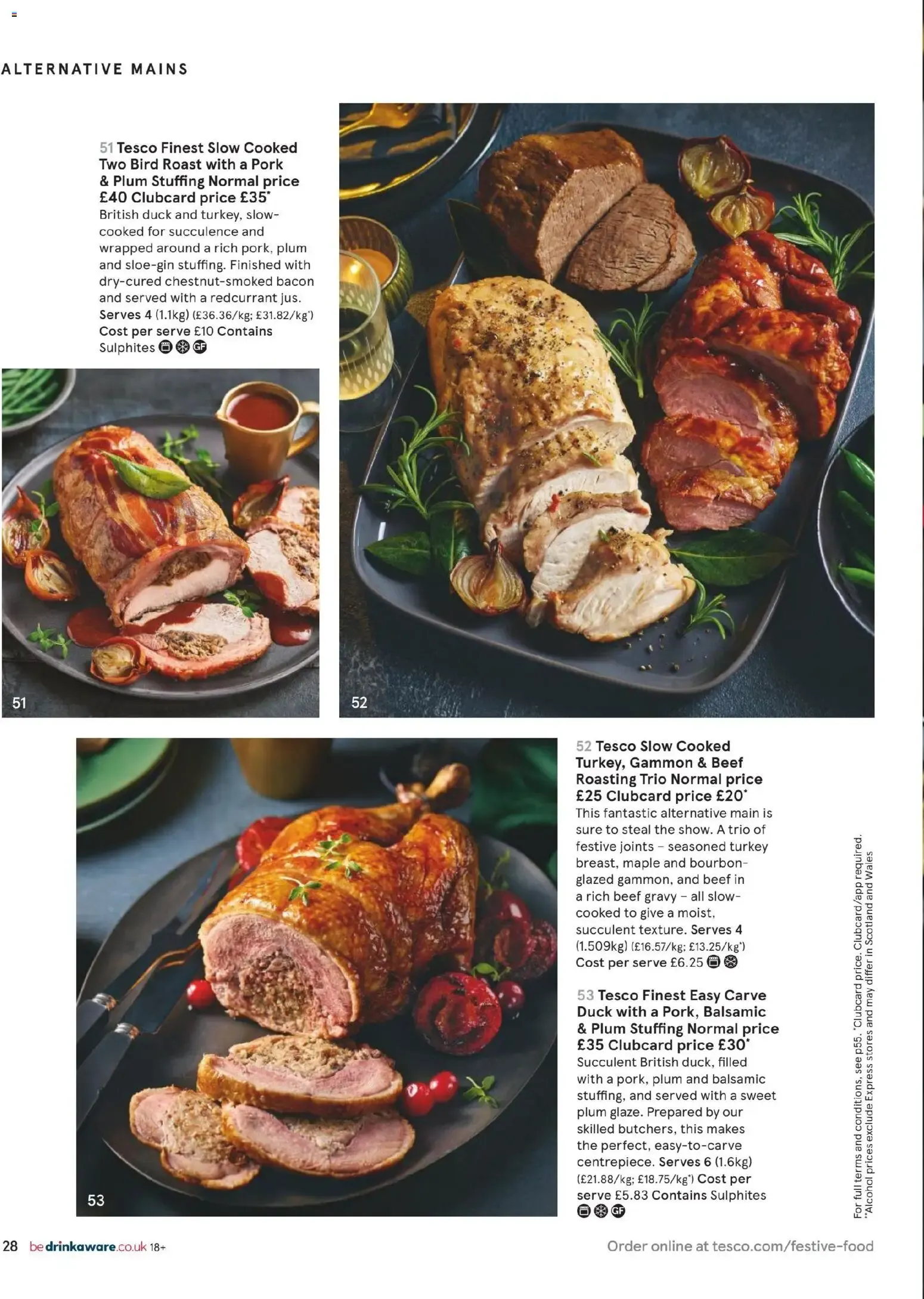 TESCO finest Festive Food to Order from 4 November to 31 December 2026 - Catalogue Page 28