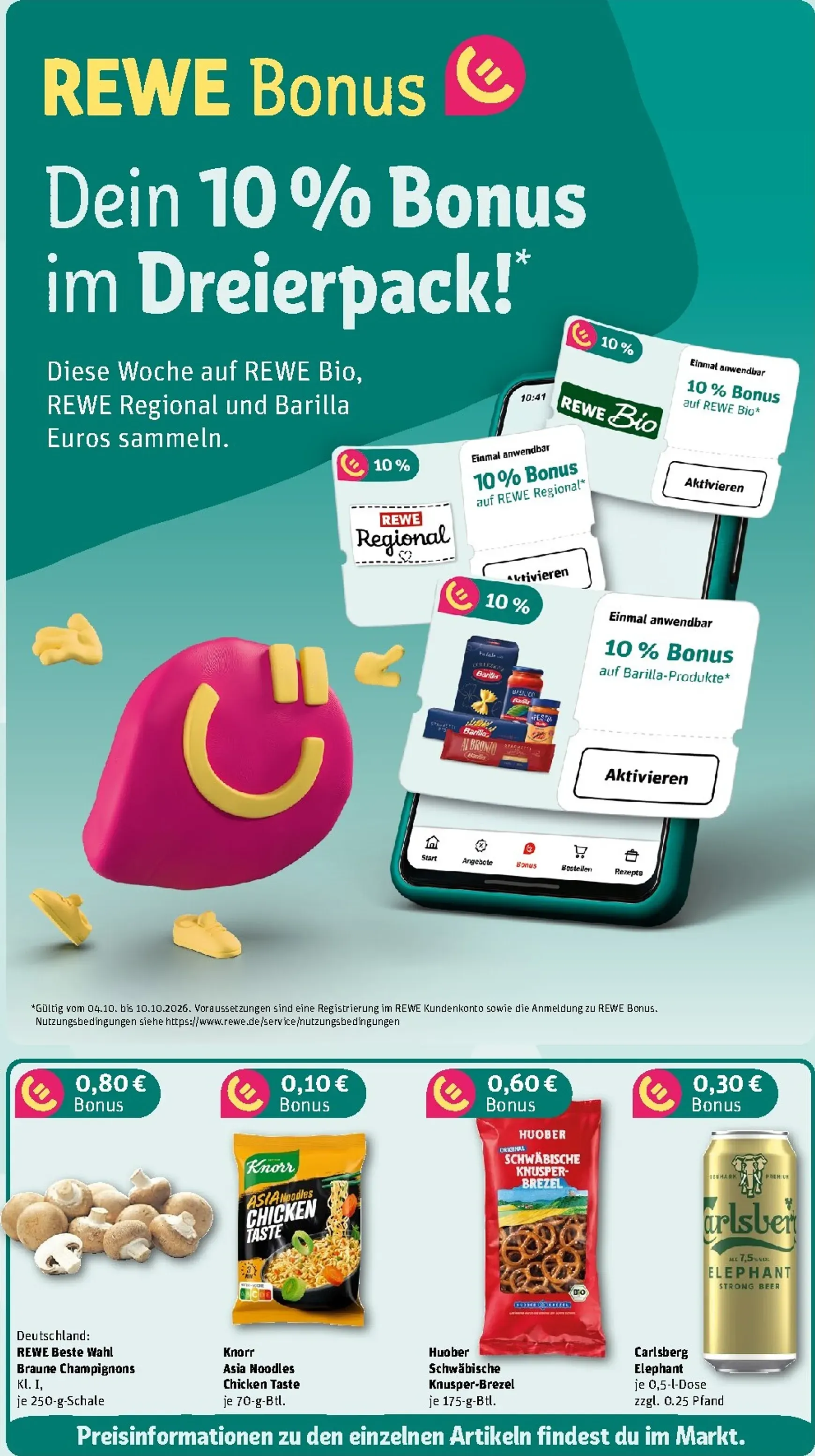 Rewe Prospekt nächste Woche – von Montag 05.10.2026 bis Sonntag 11.10.2026 von 5. Oktober bis 11. Oktober 2026 - Prospekt seite 5