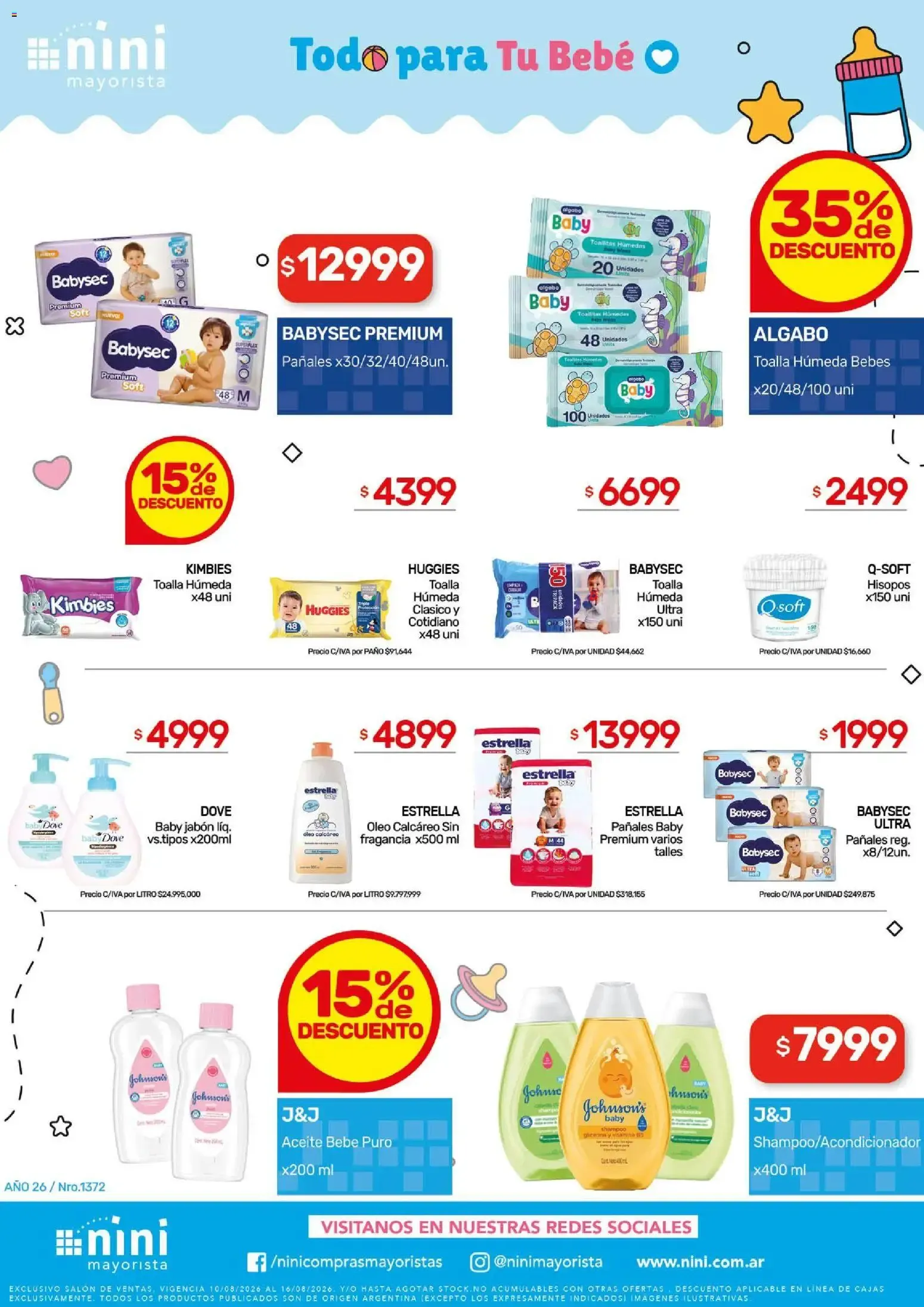 Ofertas de NINI Mayorista ofertas del 10/08/2026 - 16/08/2026 10 de agosto al 16 de agosto 2026 - Página 6 del catálogo