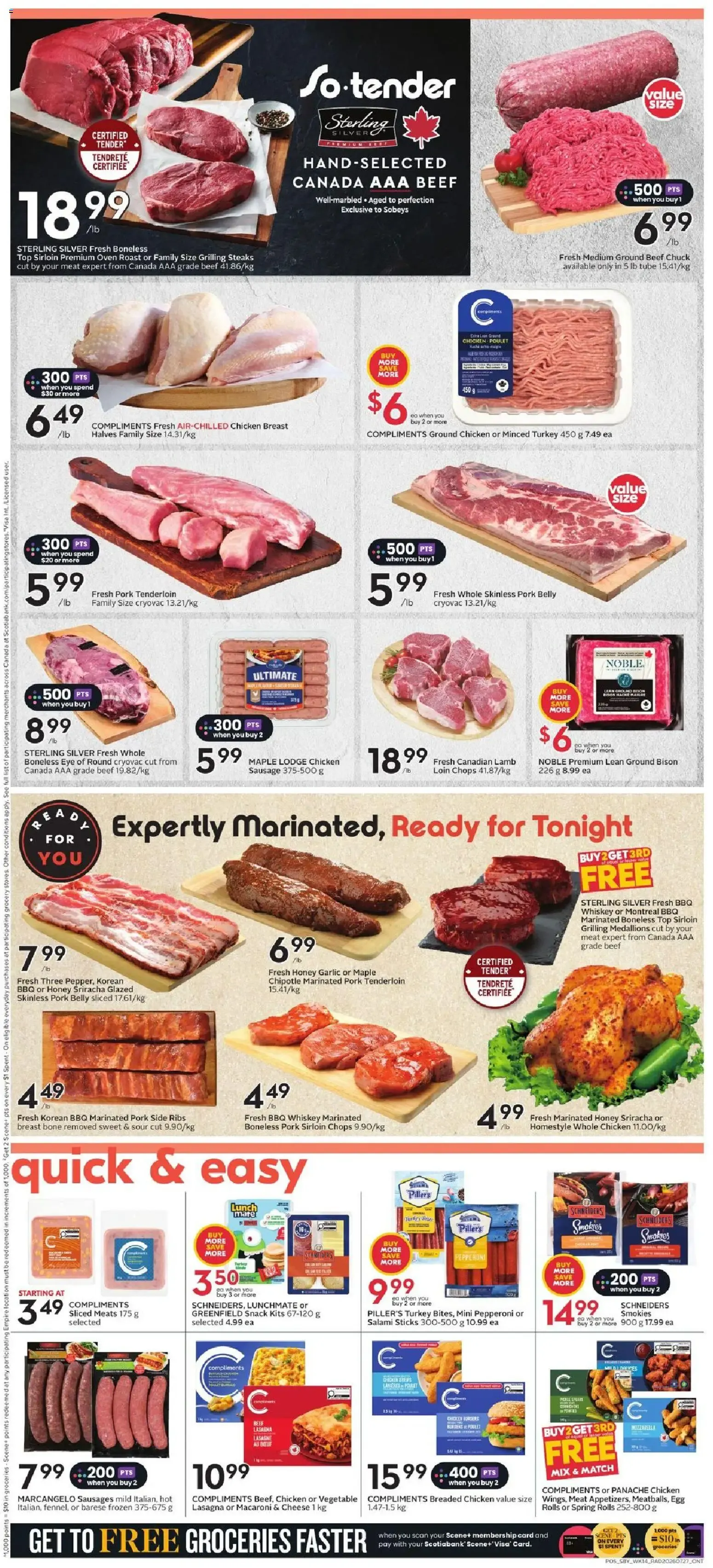 Sobeys weekly flyer / circulaire from Jul 30, 2026 > weekly specials & deals from July 30 to August 5 2026 - flyer page 7