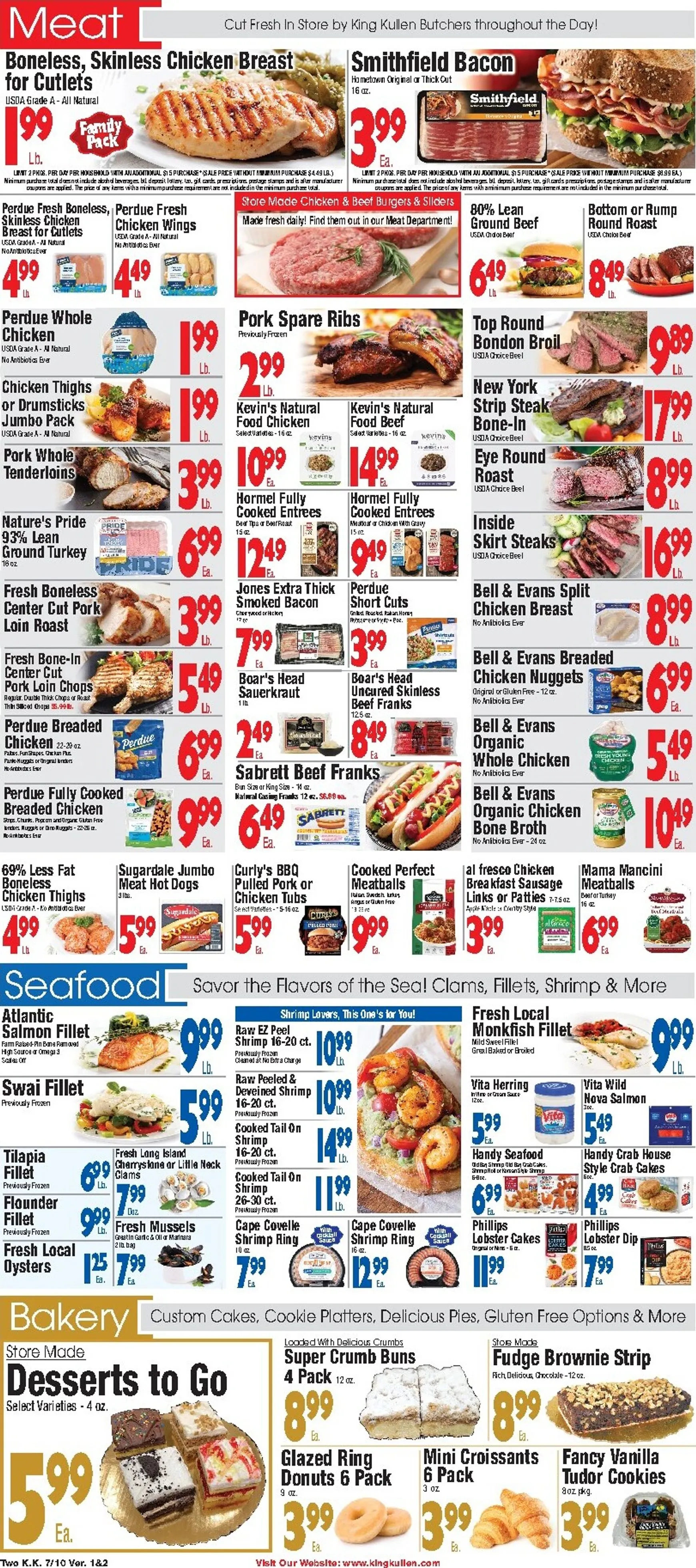 Weekly ad Current King Kullen leaflet valid from Friday 07/10/2026 to Thursday 07/16/2026 from July 10 to July 16 2026 - Page 2