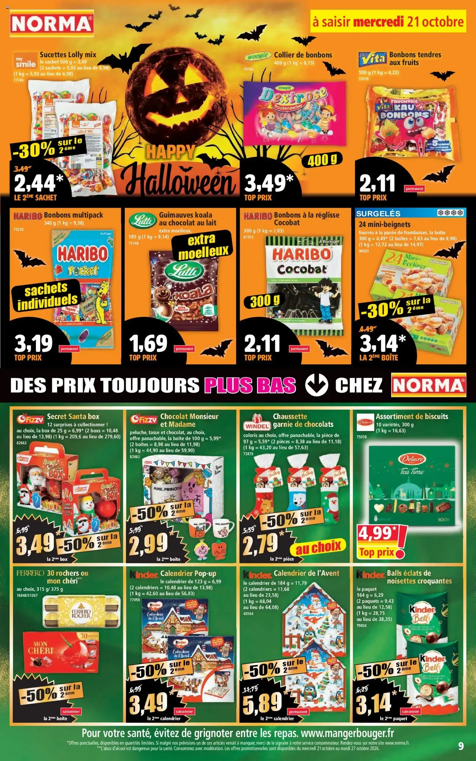 Norma catalogue à partir du 21/10/2026 - promo en ligne du 21 octobre au 27 octobre 2026 - Catalogue page 9