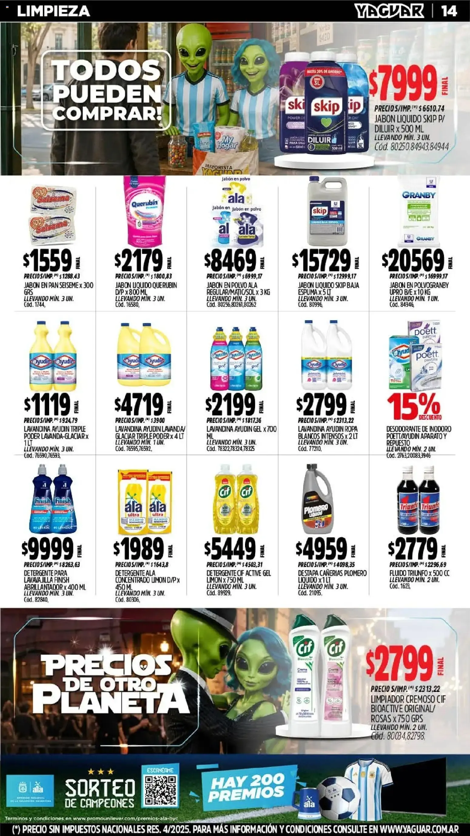 Ofertas de Yaguar - Oferta Semanal Parque Chacabuco del 13/07/2026 - 19/07/2026 13 de julio al 19 de julio 2026 - Página 15 del catálogo