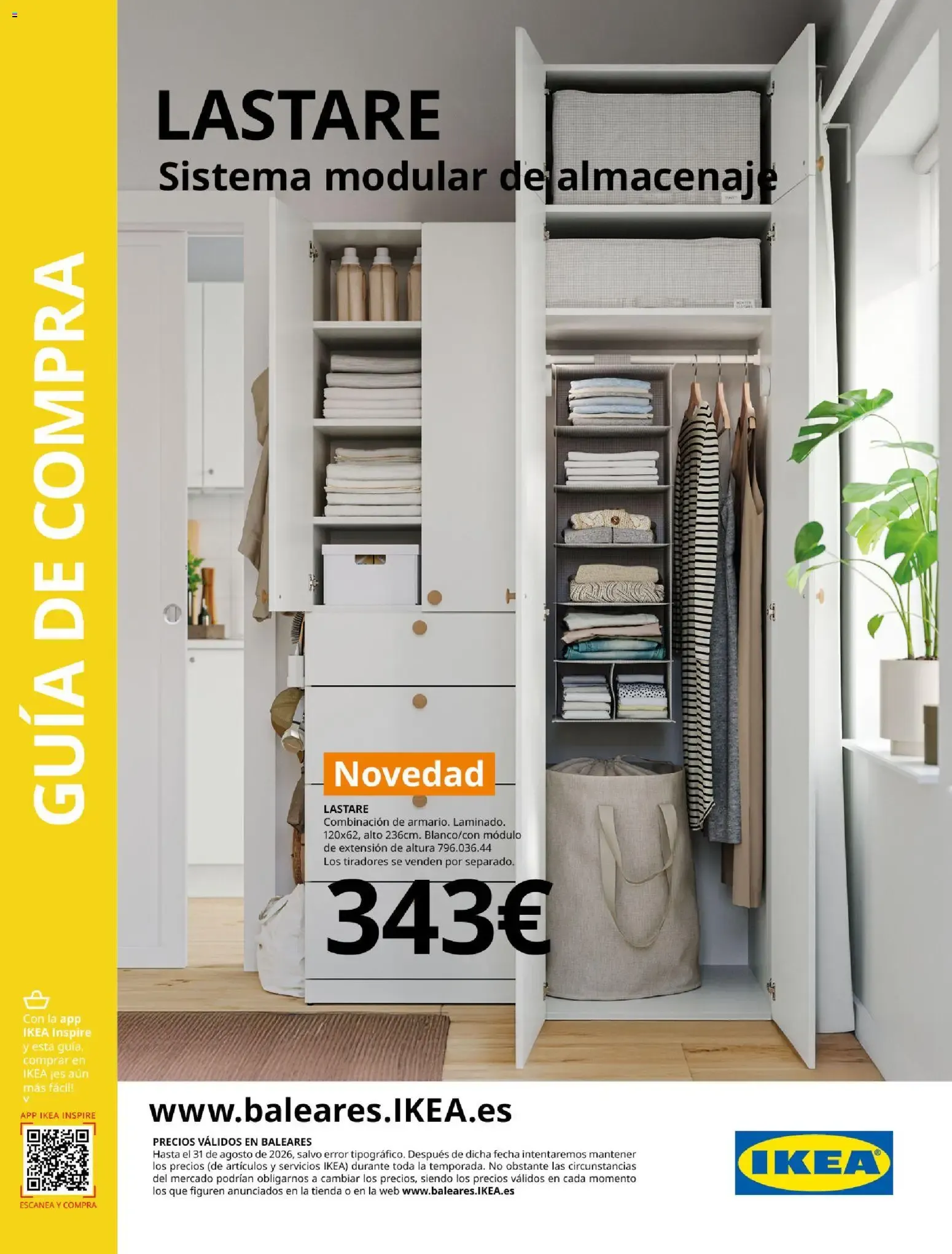 Catálogo de LASTARE Sistema modular de almacenaje 29 de junio al 31 de agosto 2026 - Página 1