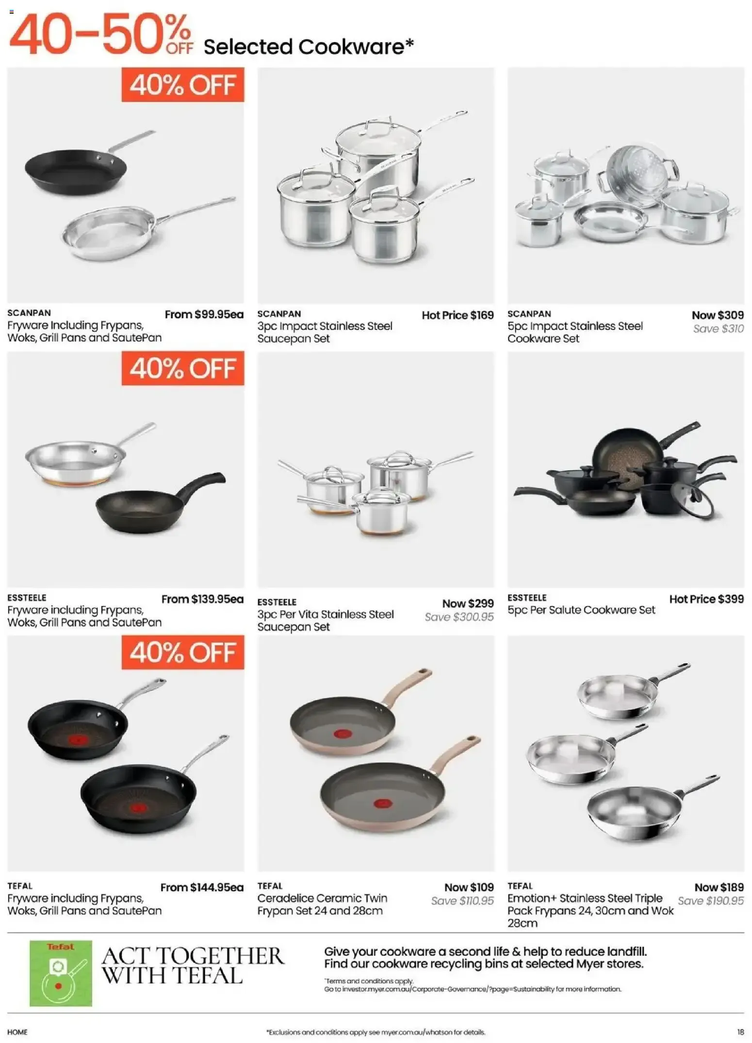 MYER Celebration Ready: Kitchen & Dining Home Essentials - Catalogue valid from 13 October to 1 November 2026 - page 20