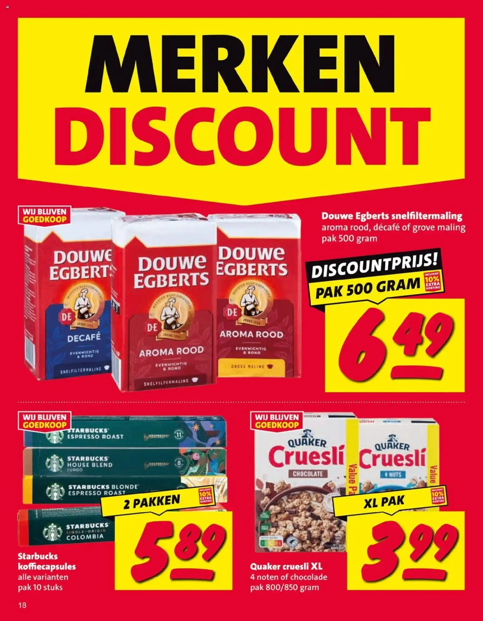 Nettorama Merkendiscount - Welkom bij de Goedkoopste! van 26 oktober tot 1 november 2026 - Folder pagina 18