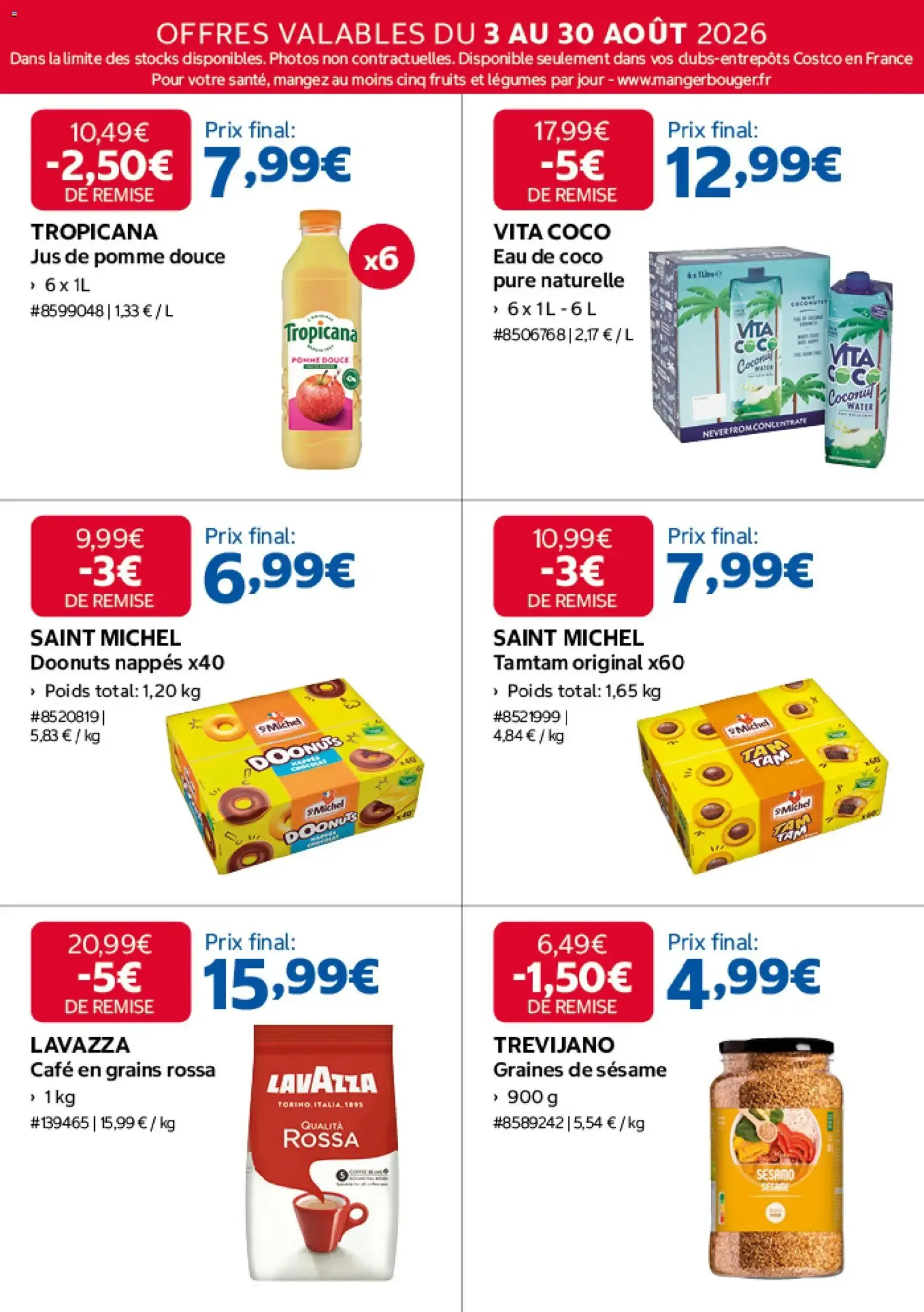 Costco catalogue à partir du 03/08/2026 - promo en ligne du 3 août au 30 août 2026 - Catalogue page 14