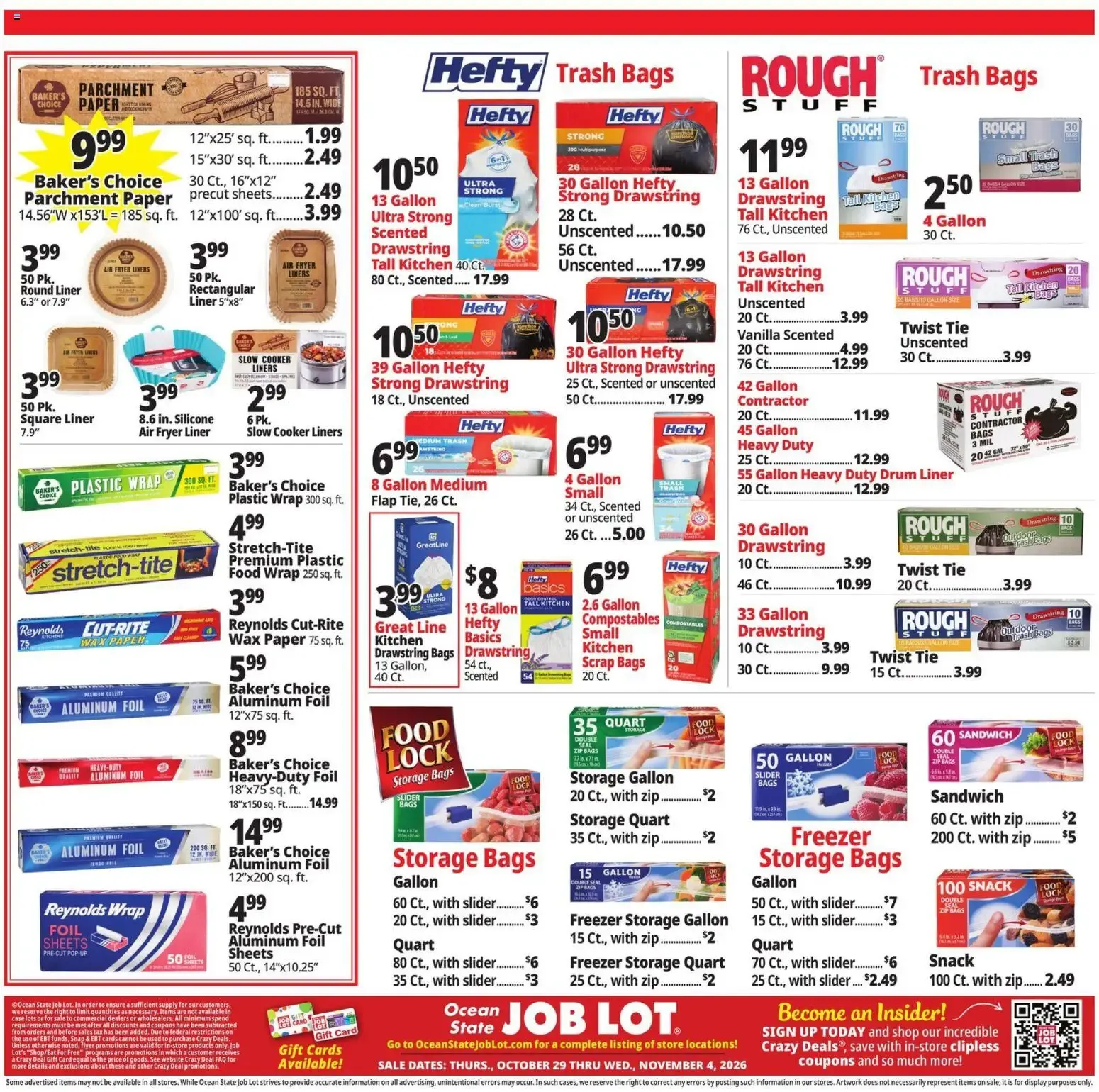 Weekly ad Ocean State Job Lot Weekly Ad (10/29 - 11/04 2026) - Flyer from October 29 to November 4 2026 - Page 20