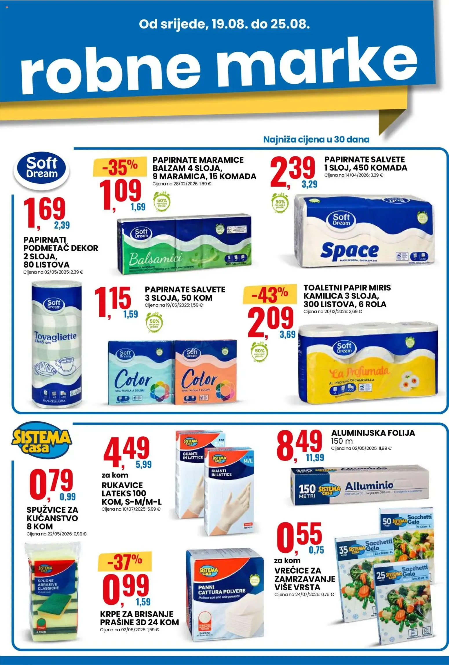 Katalog Euro Spin Pametna kupnja - Naše robne marke od 19. kolovoza do 25. kolovoza 2026. - Pregled Stranica 4