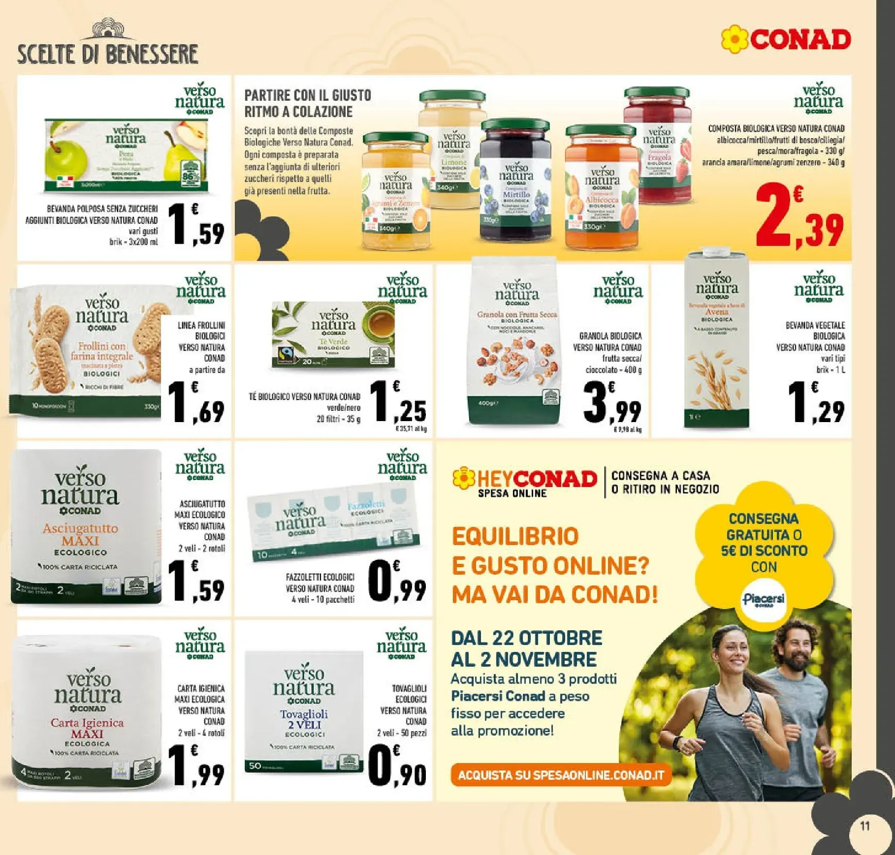 Conad Taglio Netto da 21 ottobre a 1 novembre di 2026 - Pagina del volantino 11