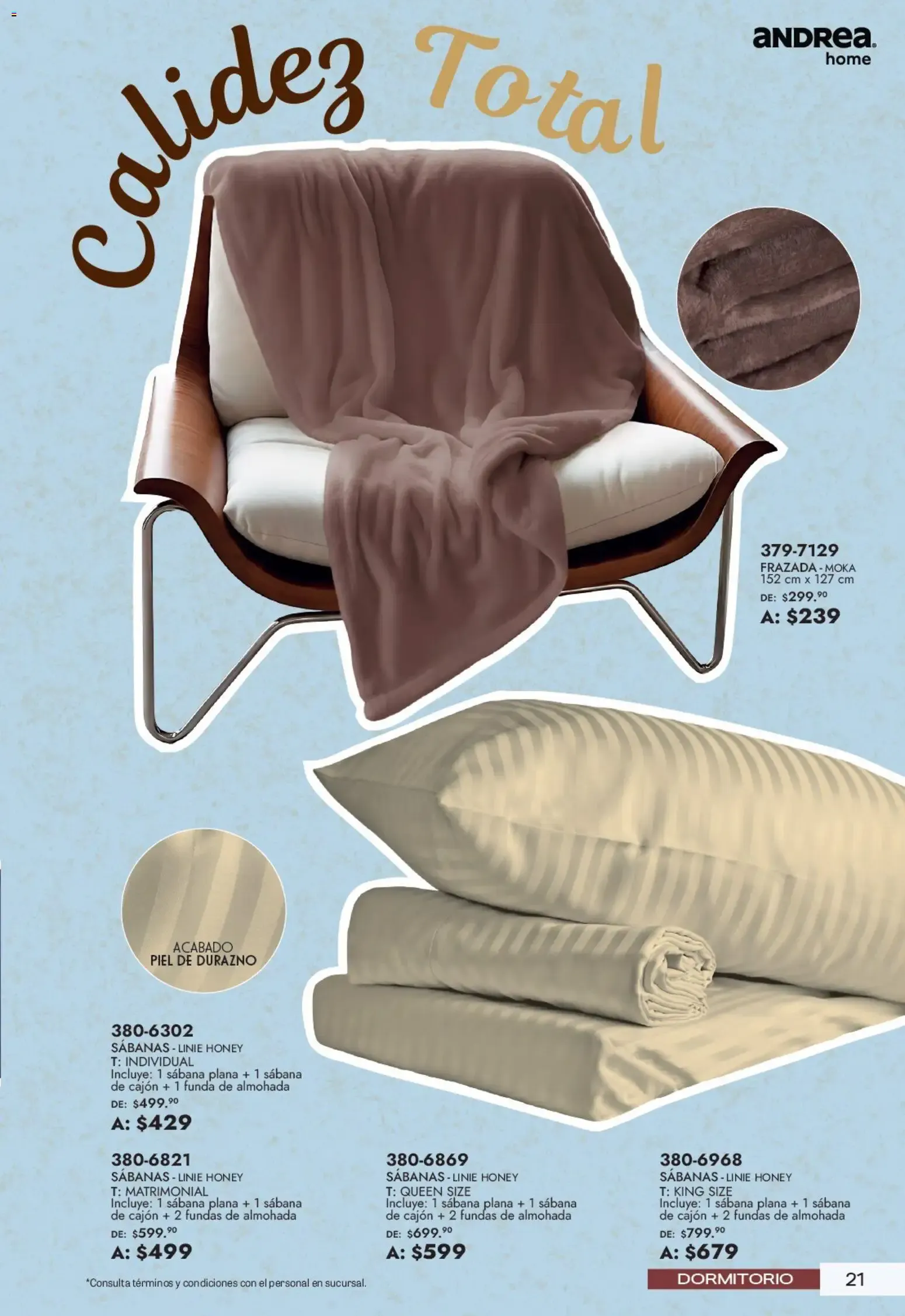 Catálogo de Andrea Home: Aniversario HOME 21 de junio al 22 de agosto 2026 - Pagina 21