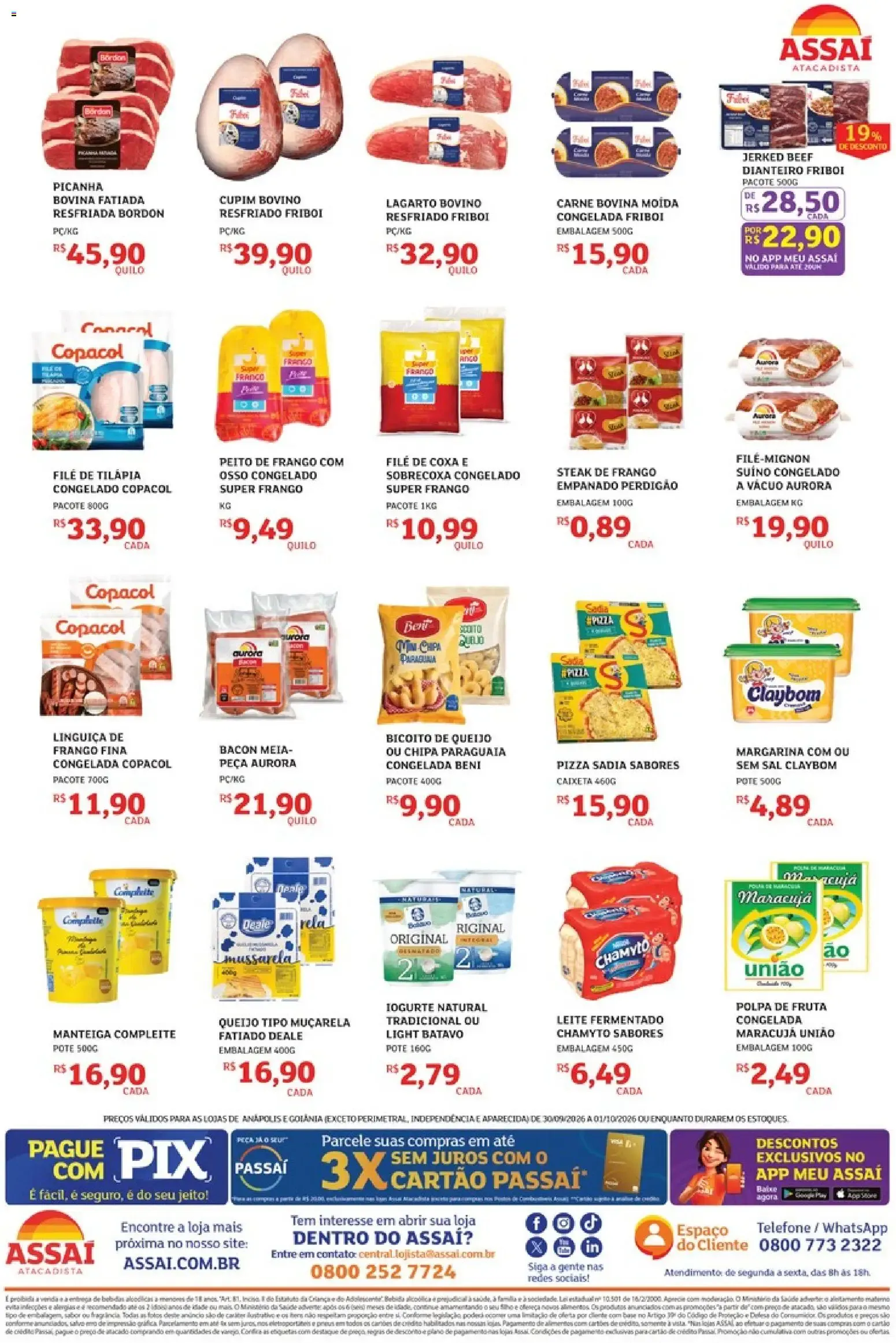 Encarte de Assaí Atacadista ofertas - GO de 30/09/2026 | Promoções Online 30 de setembro até 1 de outubro 2026 - Pagina 2