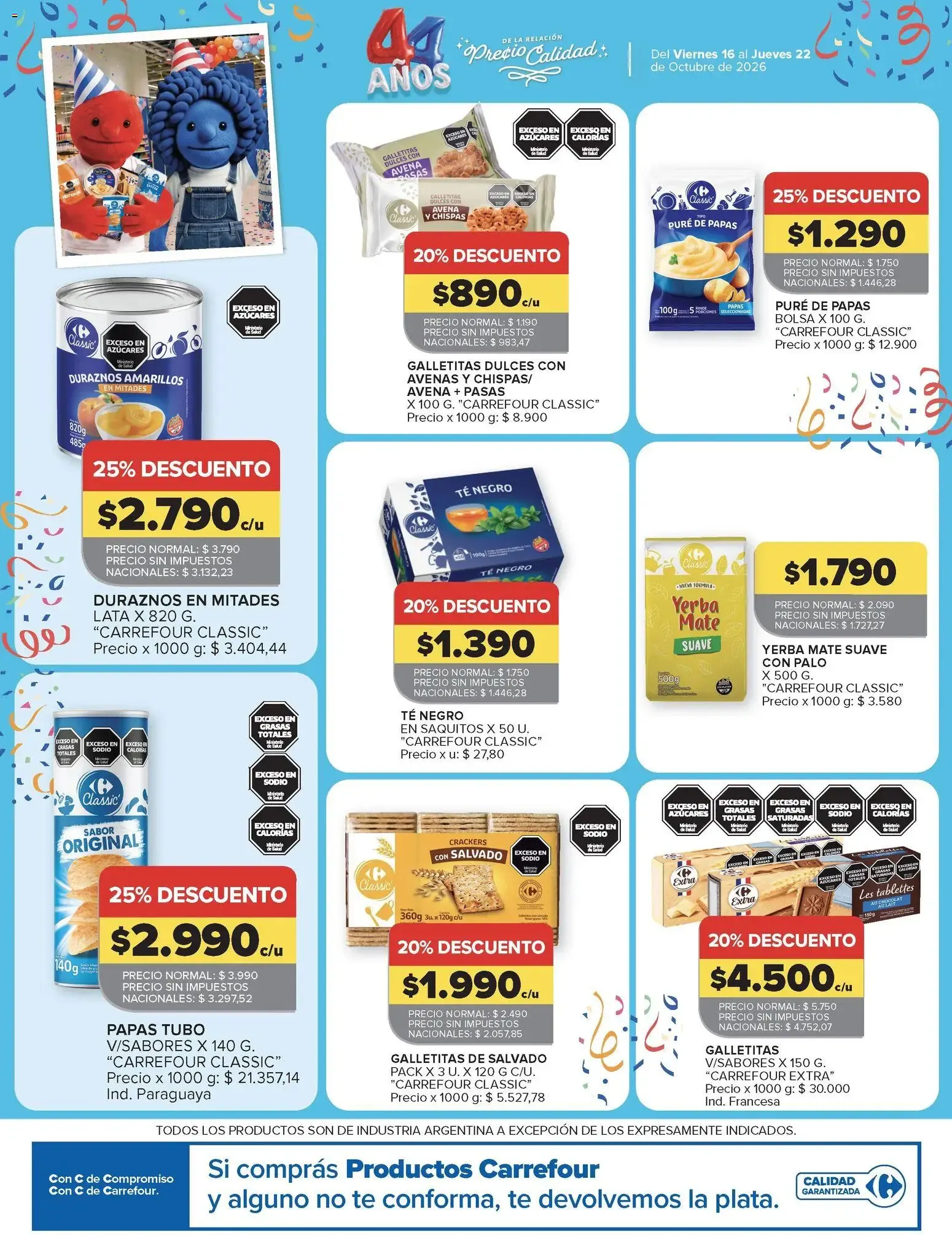 Ofertas de Carrefour Market catálogo del 16/10/2026 - 22/10/2026 16 de octubre al 22 de octubre 2026 - Página 2 del catálogo