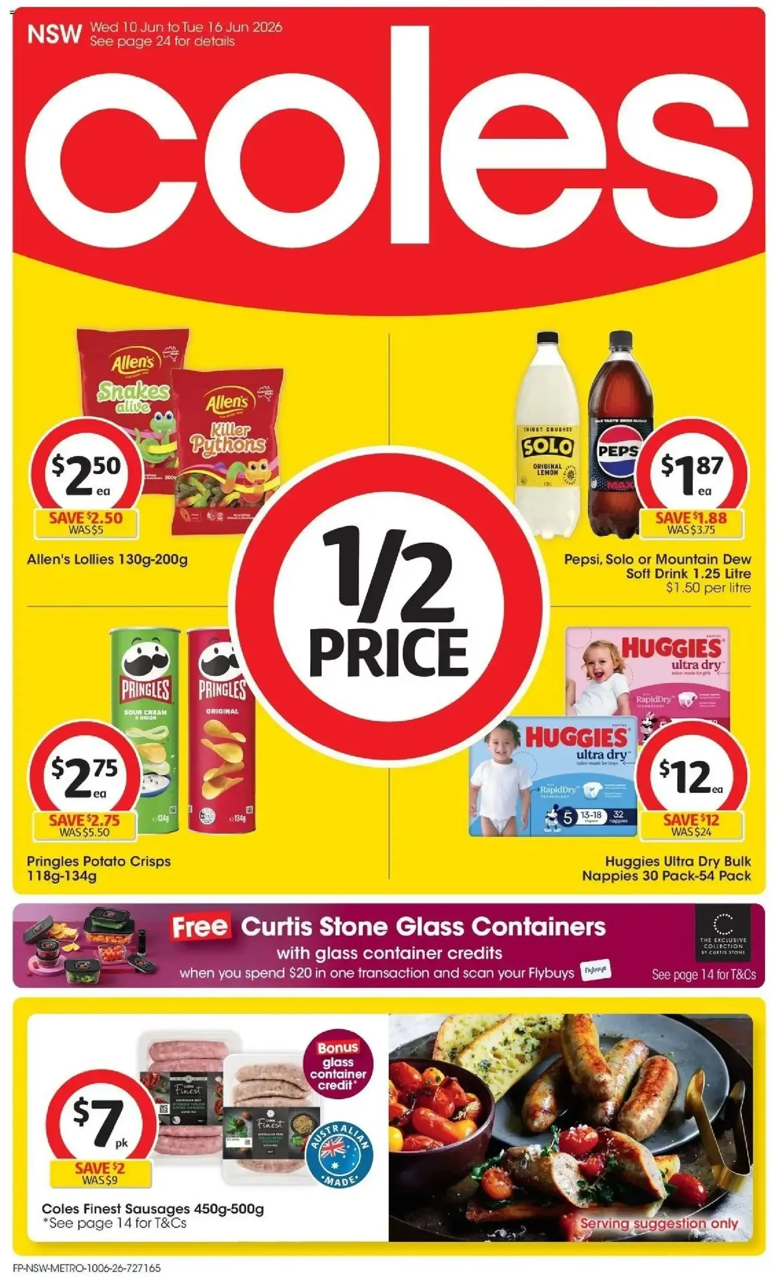 Coles catalogue valid from 10/06/2026 > Online Australia - Catalogue valid from 10 June to 16 June 2026 - page 1