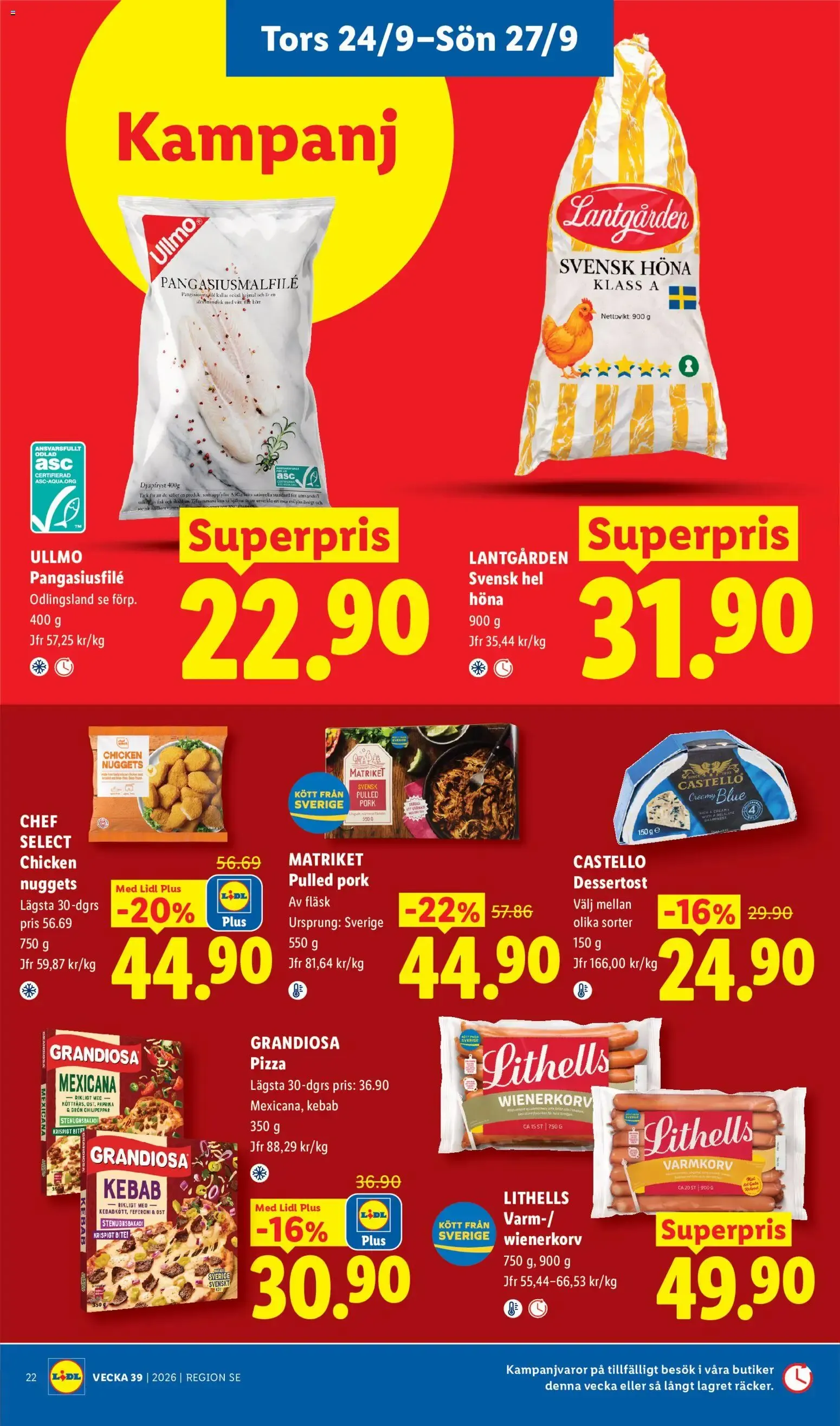 Lidl erbjudanden från 21/09/2026 - 27/09/2026 > Reklamblad nuvarande rabatter från 21 september till 27 september 2026 - Reklamblad sidor 26