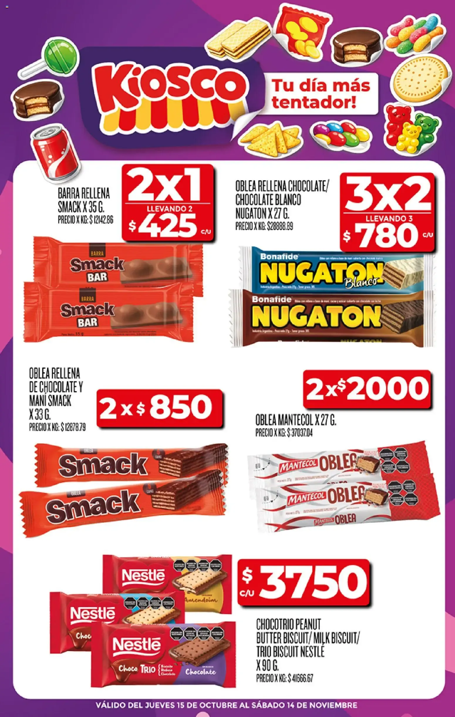 Ofertas de Kiosco 15 de octubre al 14 de noviembre 2026 - Página 1 del catálogo