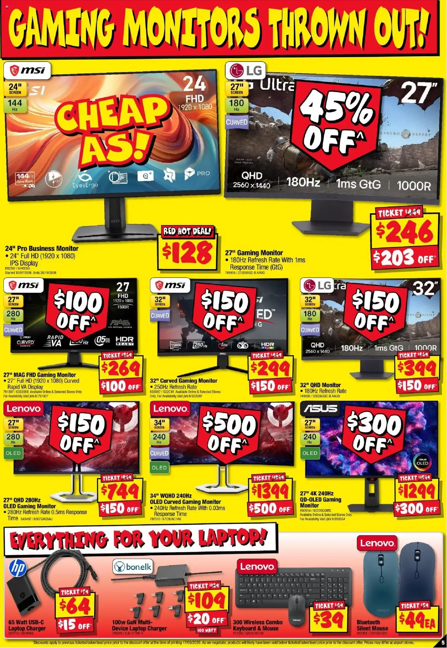 JB HI-FI FOOTY FINALS FRENZY! - Catalogue valid from 24 September to 7 October 2026 - page 5