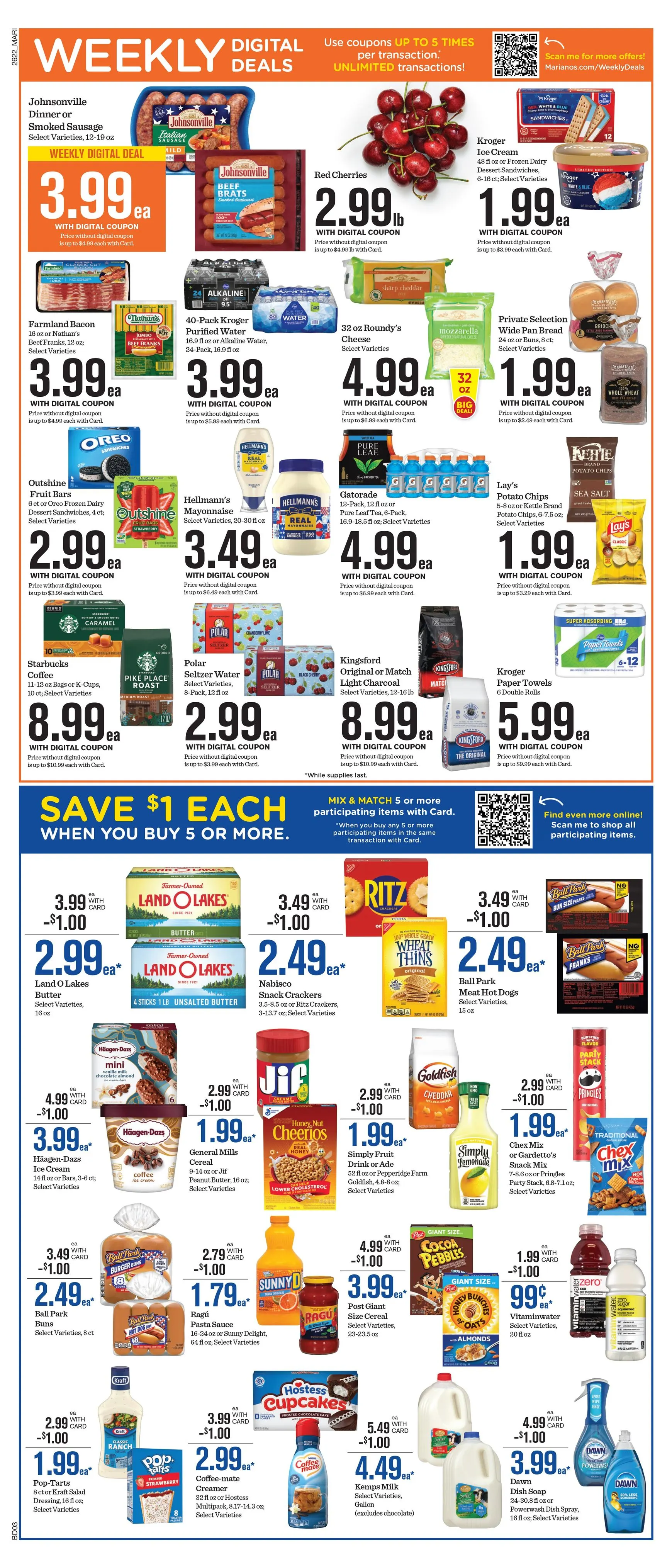 Weekly ad Current Mariano's leaflet valid from Wednesday 07/01/2026 to Tuesday 07/07/2026 from July 1 to July 7 2026 - Page 6