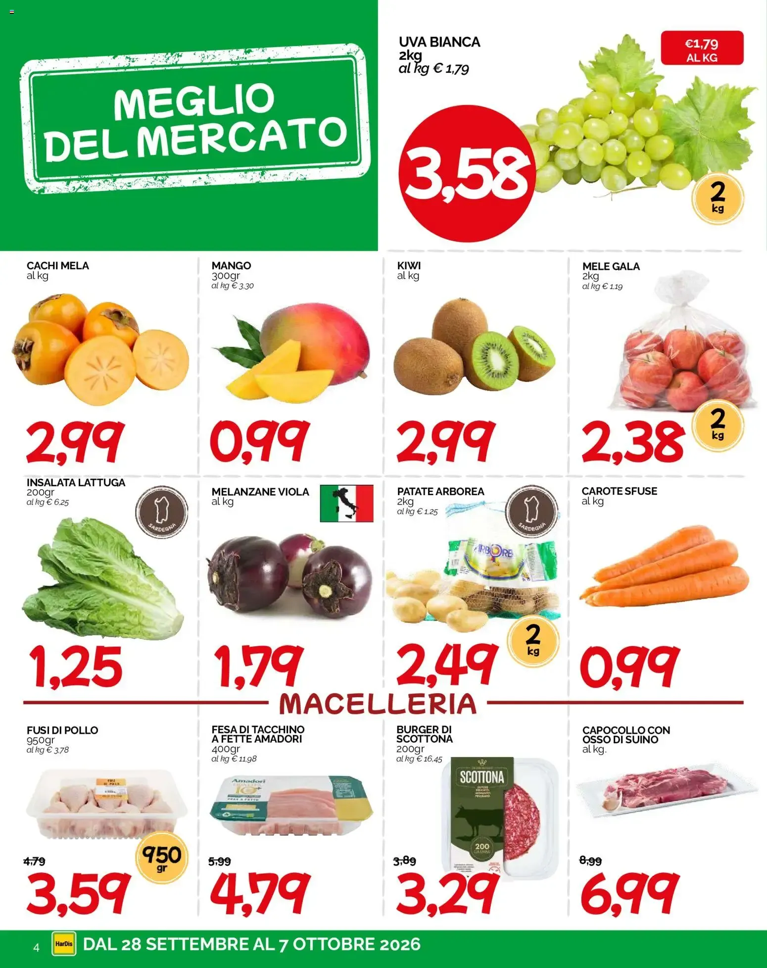 HarDis volantino dal 28/09/2026 - online Offerte da 28 settembre a 7 ottobre di 2026 - Pagina del volantino 4