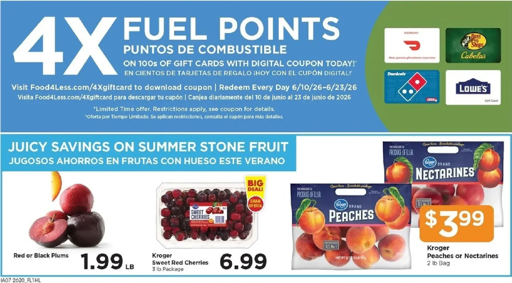 Weekly ad Current Food 4 Less leaflet valid from Wednesday 06/17/2026 to Tuesday 06/23/2026 from June 17 to June 23 2026 - Page 6
