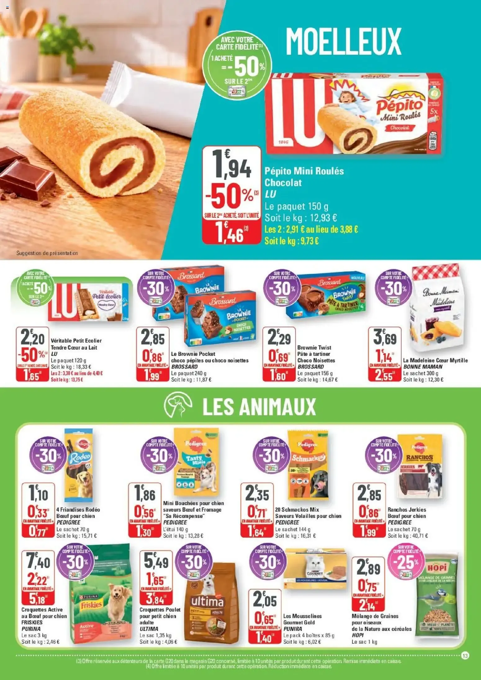 G20 Supermarchés catalogue à partir du 07/10/2026 - promo en ligne du 7 octobre au 18 octobre 2026 - Catalogue page 13