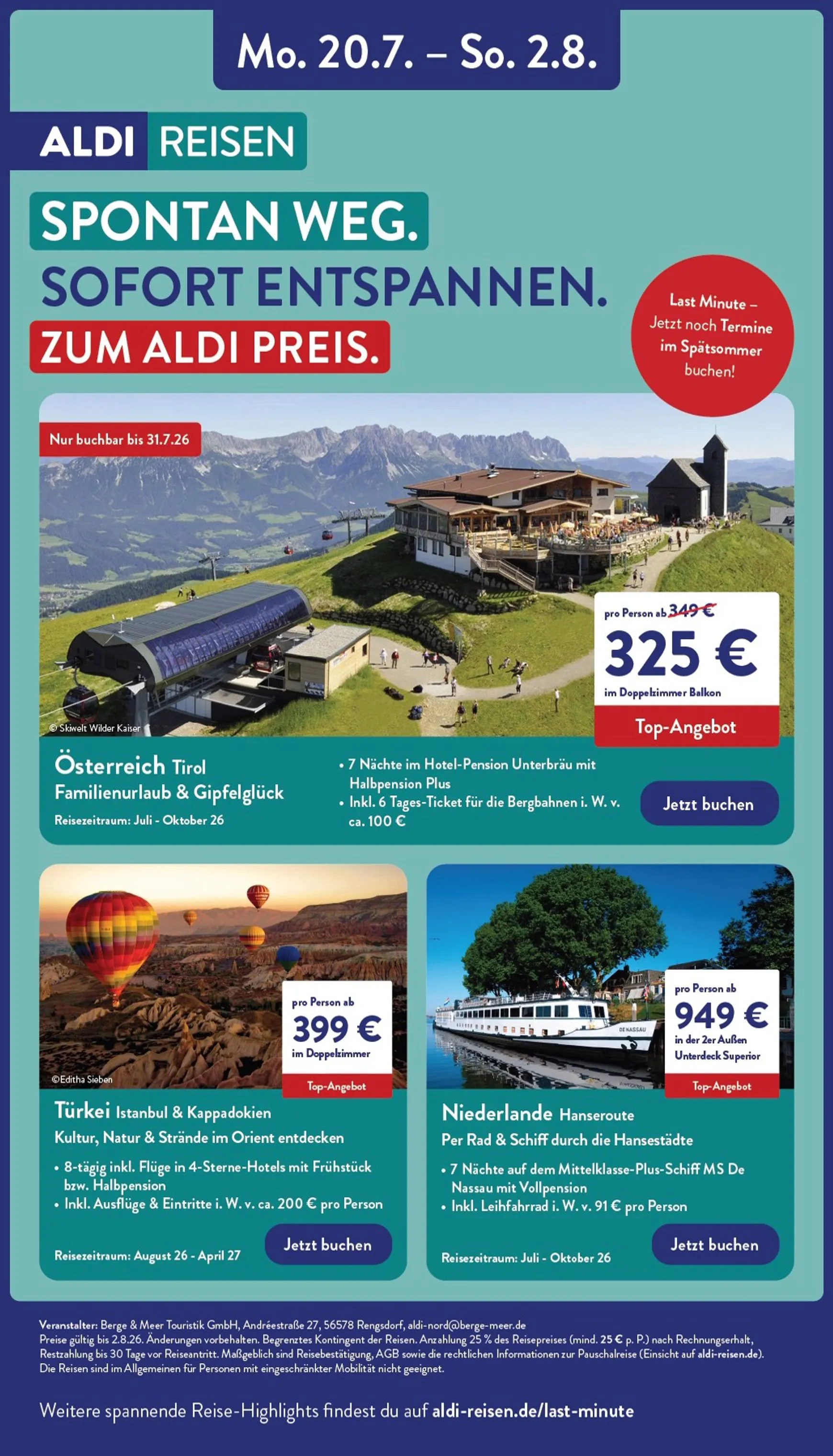 ALDI NORD Prospekt nächste Woche – von Montag 20.07.2026 bis Samstag 25.07.2026 von 20. Juli bis 25. Juli 2026 - Prospekt seite 38