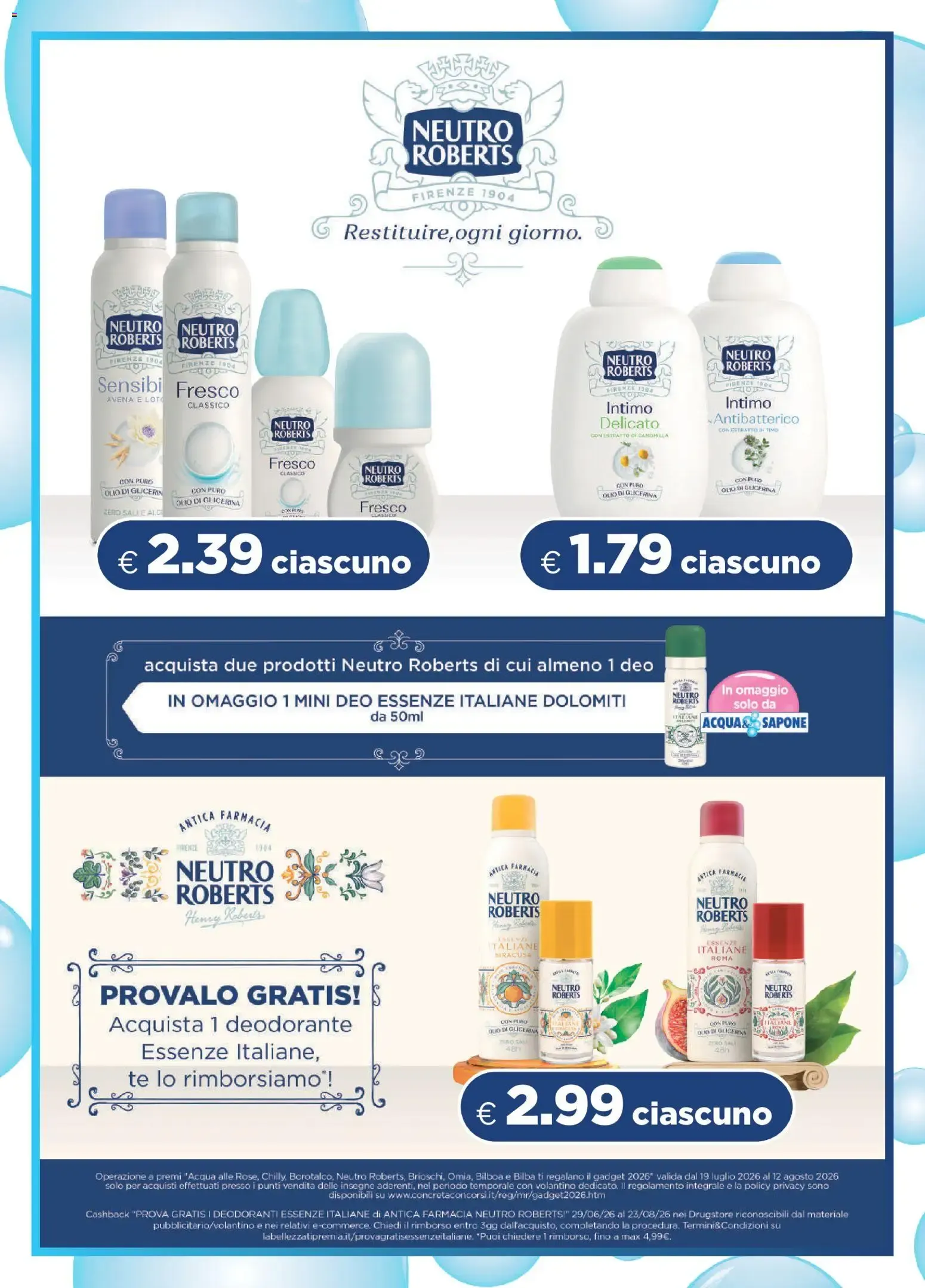 Acqua e Sapone volantino dal 19/07/2026 - online Offerte da 19 luglio a 8 agosto di 2026 - Pagina del volantino 10
