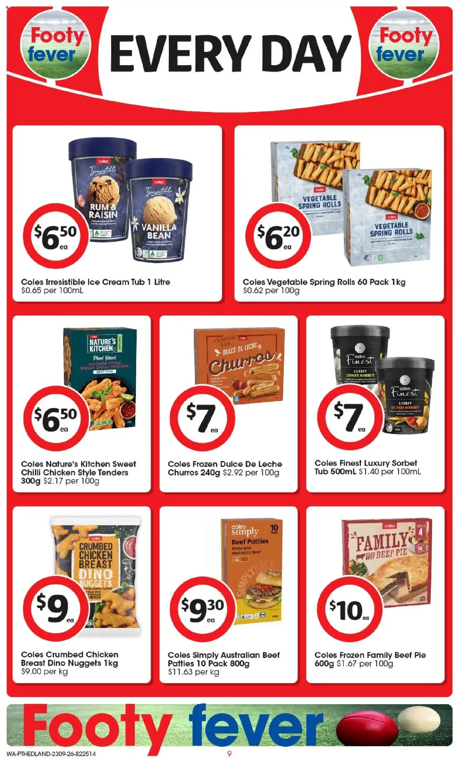 Coles | Footy fever - Catalogue valid from 23 September to 29 September 2026 - page 9