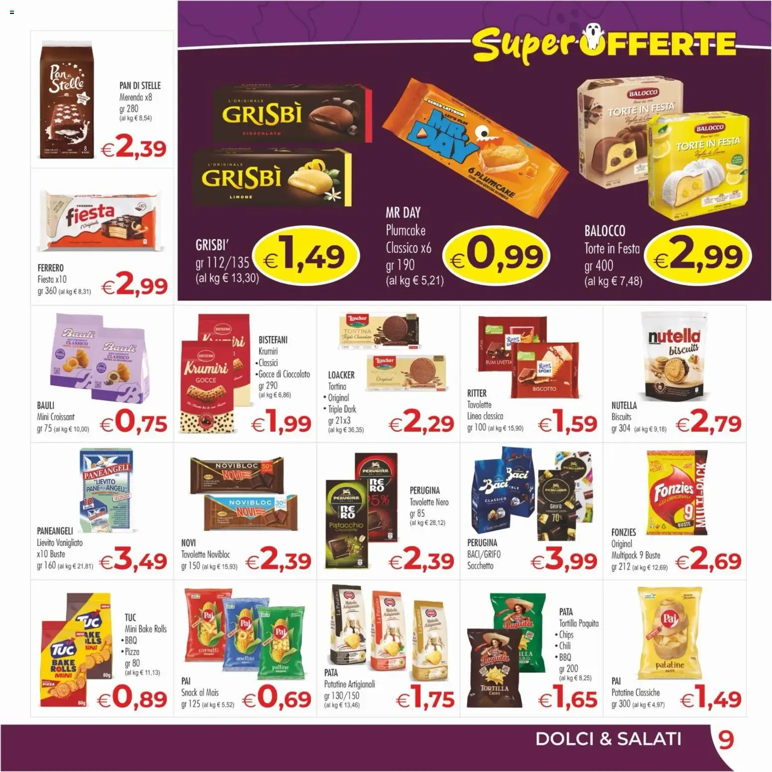 MerSi Supermercati volantino dal 21/10/2026 - online Offerte da 21 ottobre a 3 novembre di 2026 - Pagina del volantino 9