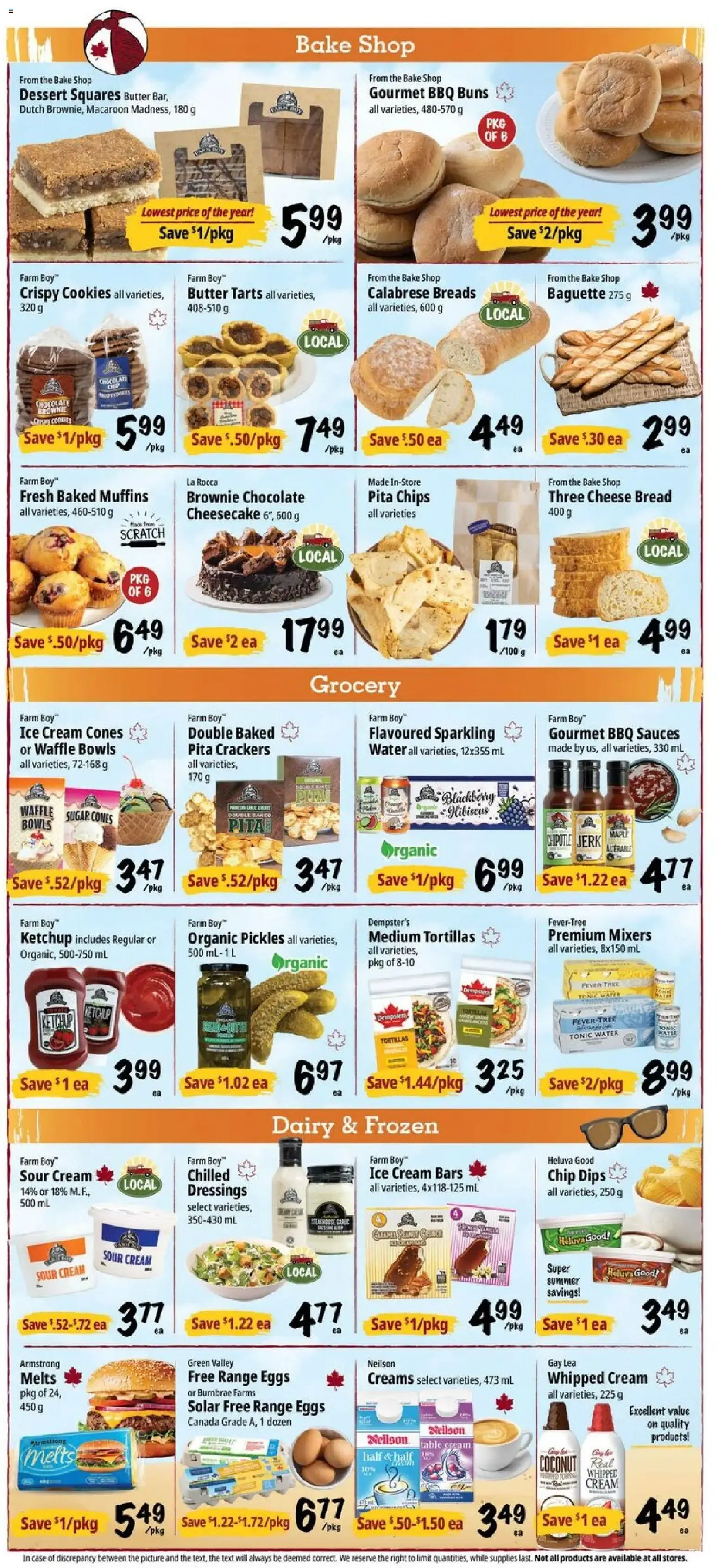 The Last Taste of Summer! from September 3 to September 9 2026 - flyer page 3