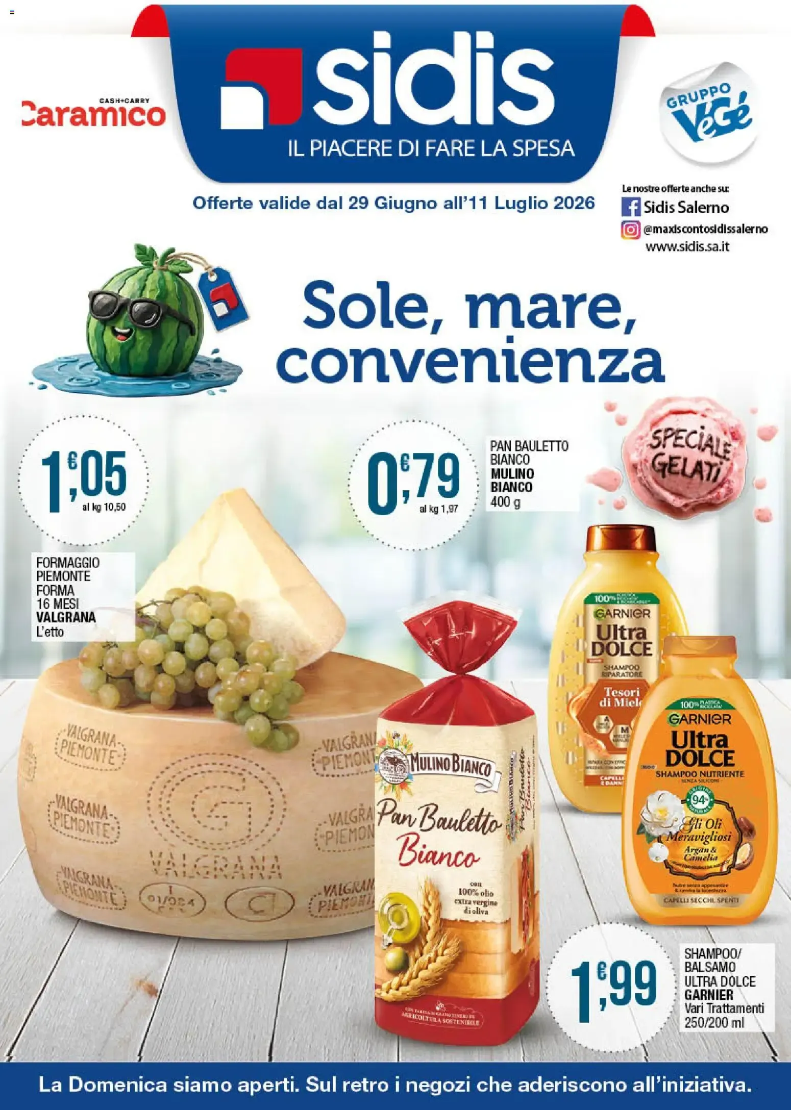 Sidis volantino dal 29/06/2026 - online Offerte