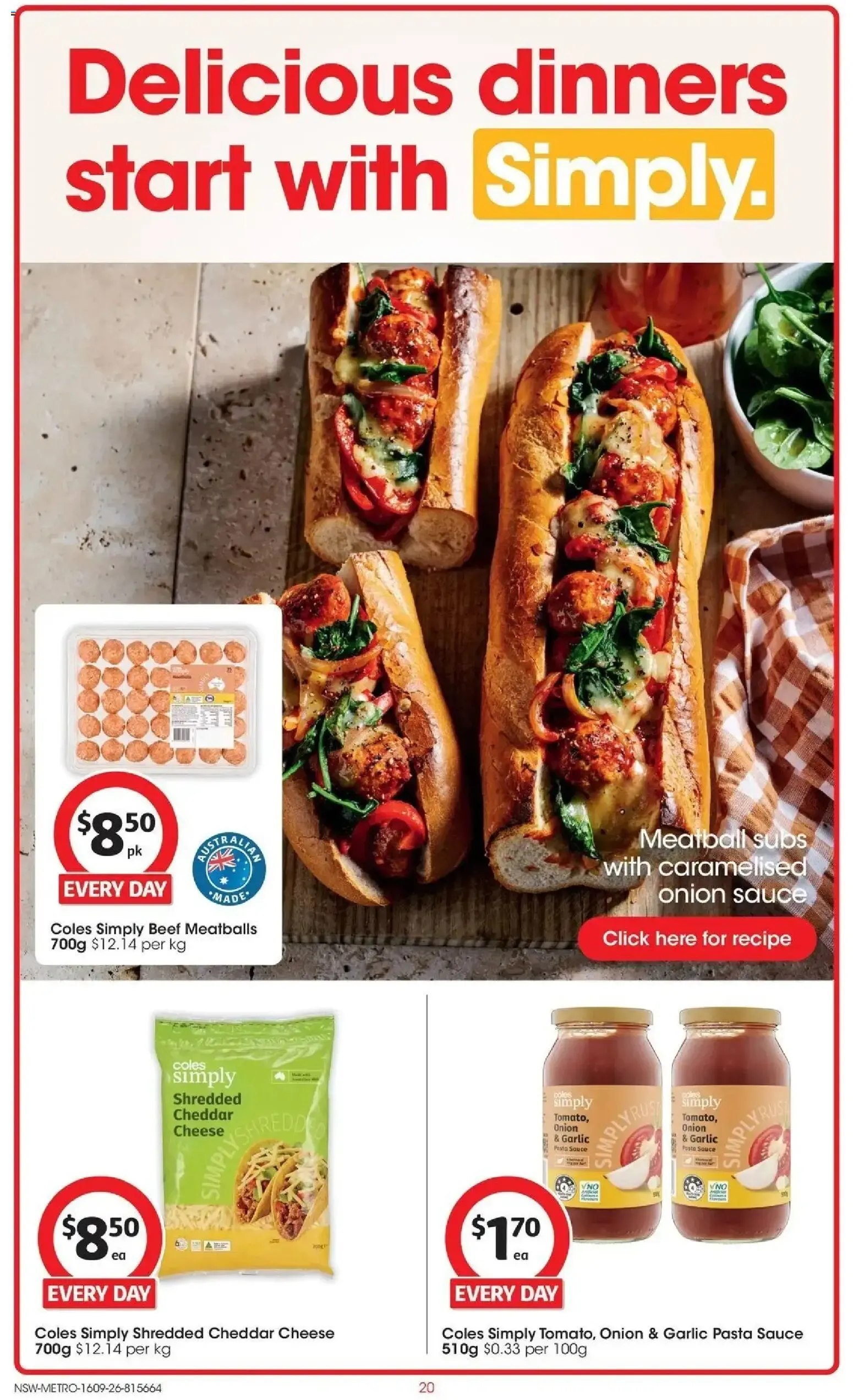 Coles catalogue valid from 16/09/2026 > Online Australia - Catalogue valid from 16 September to 22 September 2026 - page 20