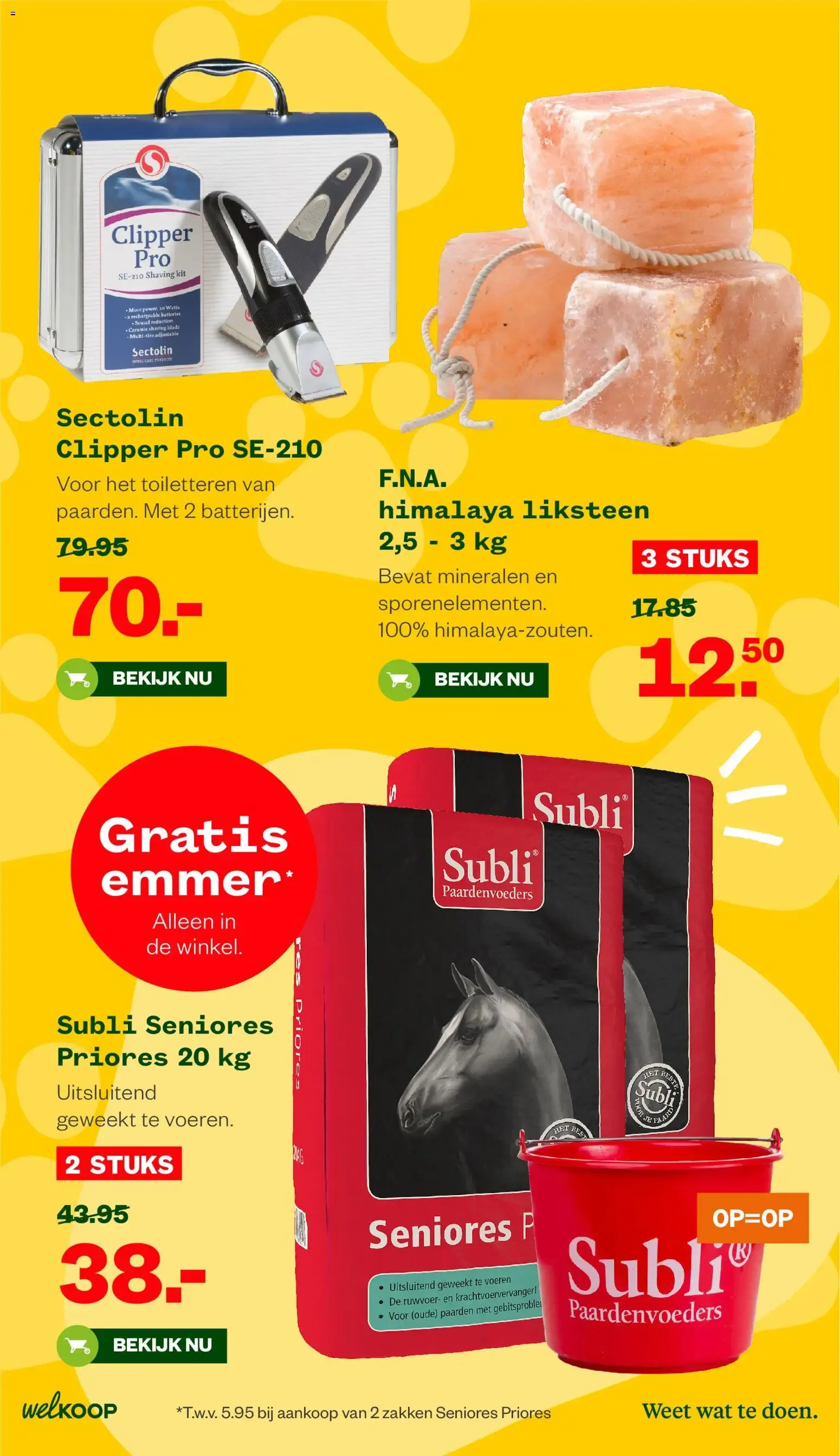Welkoop Dierendag Deals van 21 september tot 4 oktober 2026 - Folder pagina 18