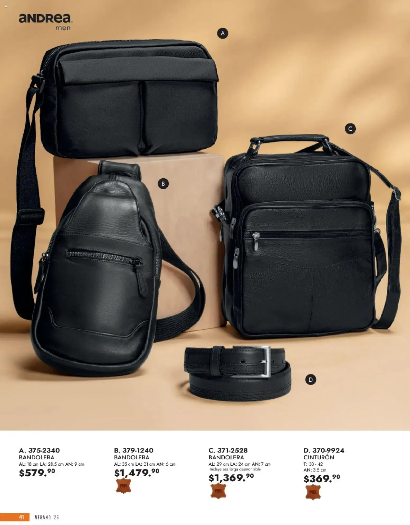 Catálogo de Andrea Verano 26 Accesorios 24 de mayo al 31 de diciembre 2026 - Pagina 41