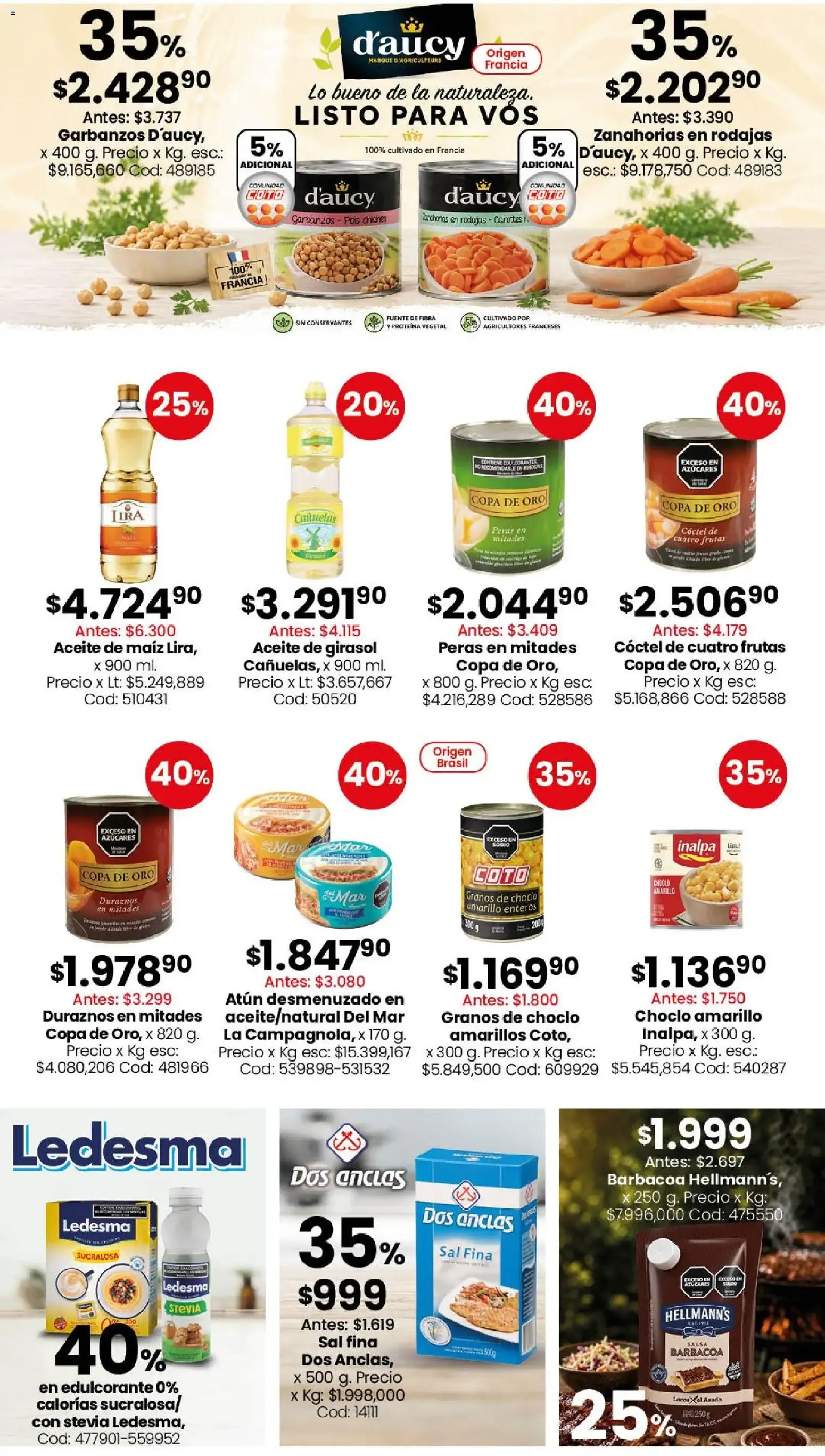 Ofertas de Coto -Almacén y bebidas || del 22/06/2026 - 28/06/2026 || Descuentos 22 de junio al 28 de junio 2026 - Página 2 del catálogo