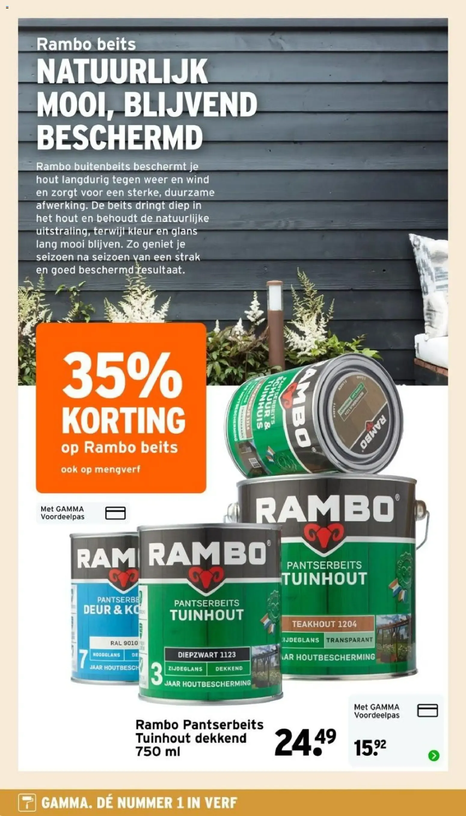 GAMMA: 6 WEKEN LANG DE BESTE VERFDEALS van 13 juli tot 23 augustus 2026 - Folder pagina 14